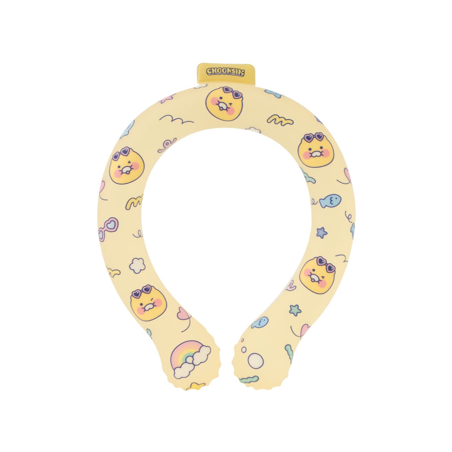 Neck cooler band Chun -sik_y yellow