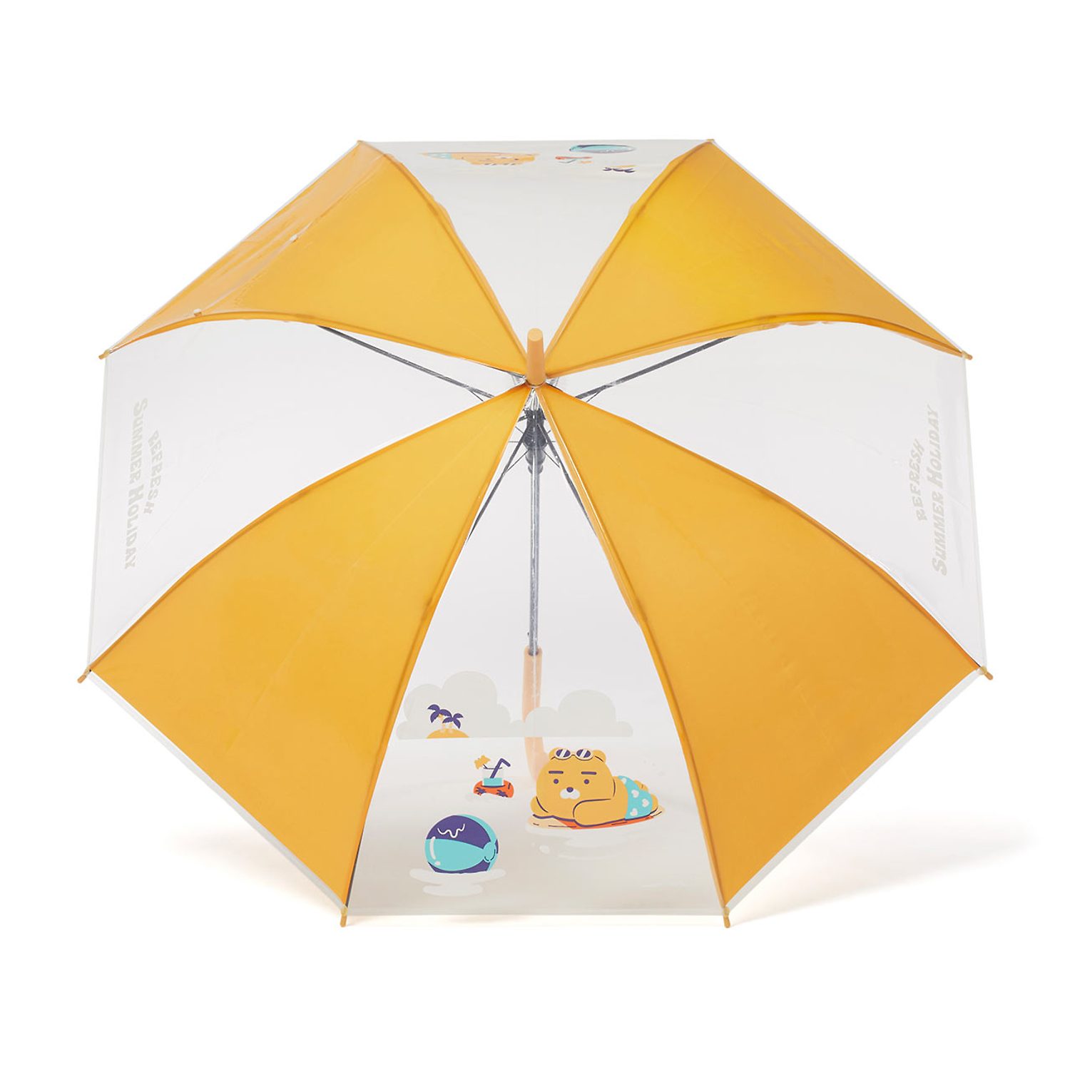 Summer Holiday Transparent Umbrella_Rion