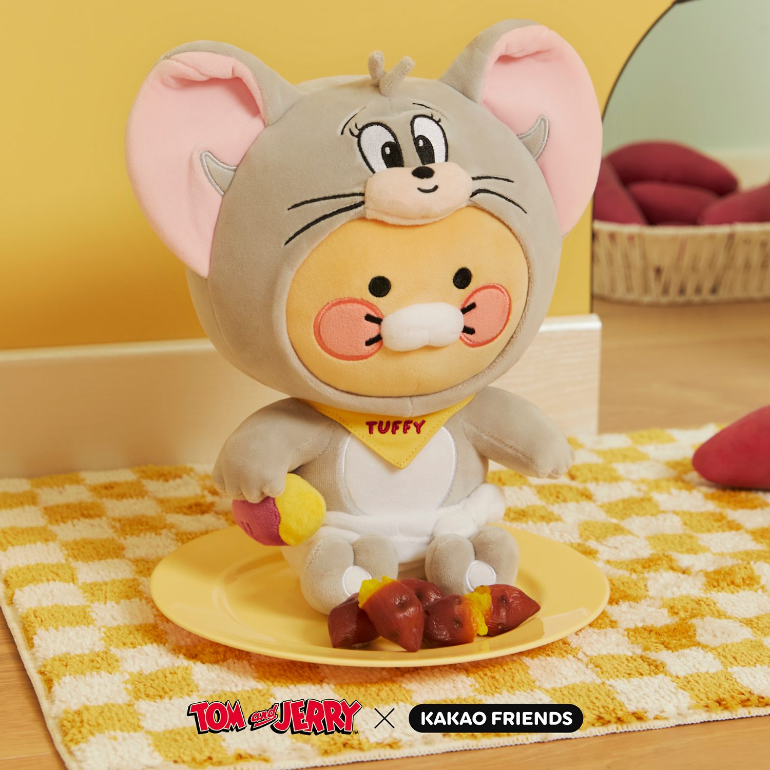 Tom and Jerry X Kakao Friends Doll Turpy _ Chunsik