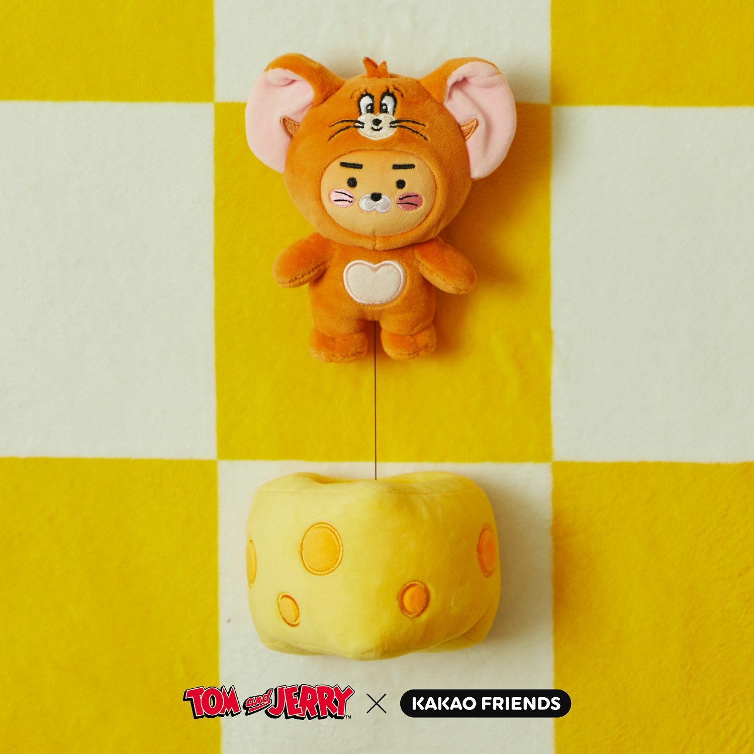 Tom and Jerry X Kakao Friends Keying Doll Jerry_Ryan