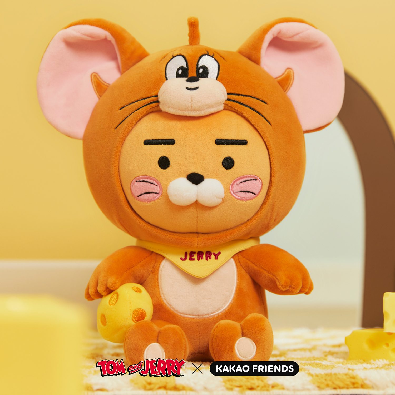 Tom and Jerry X Kakao Friends Doll Jerry_Ryan