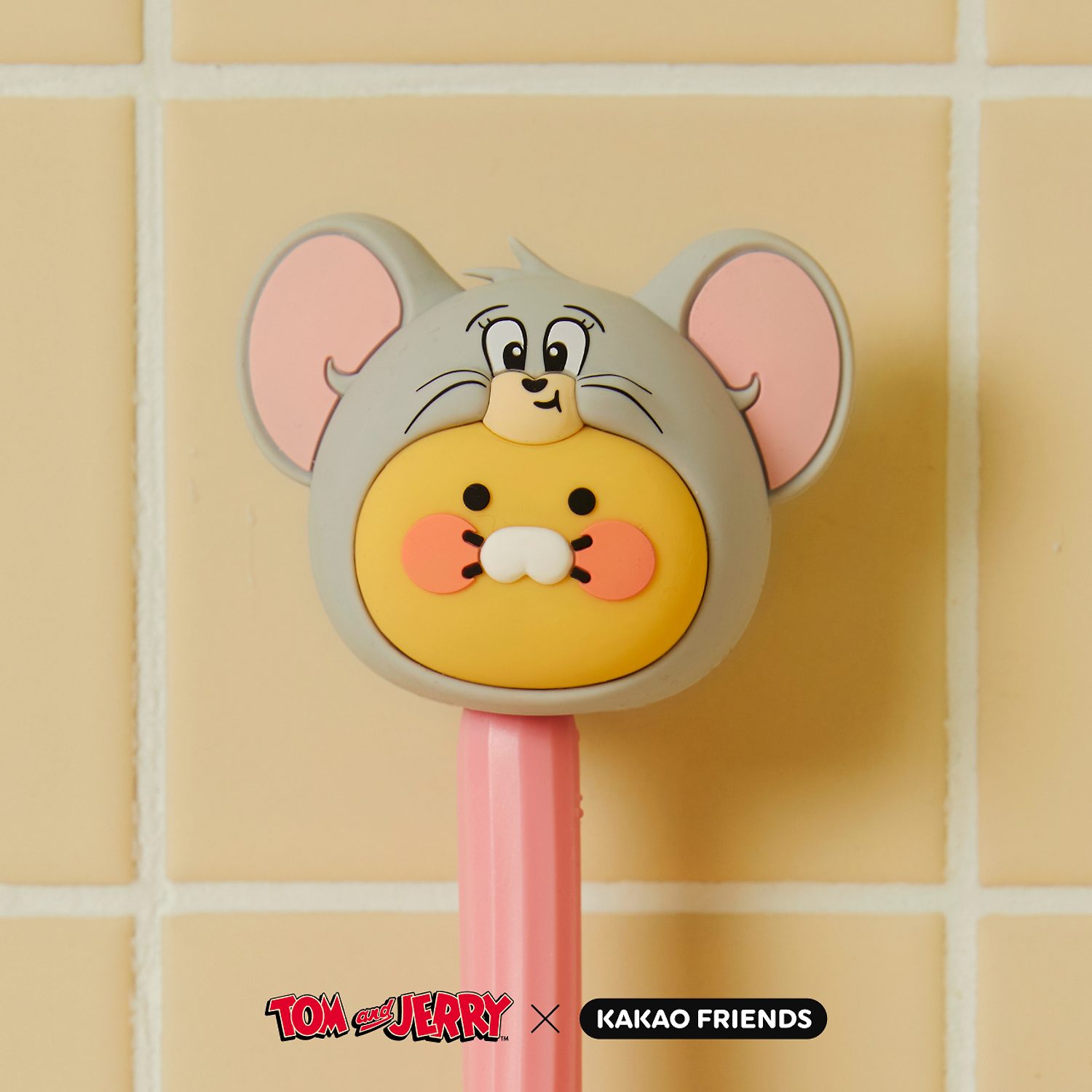 Tom and Jerry X Kakao Friends toothbrush Holder Turpy _ Chunsik