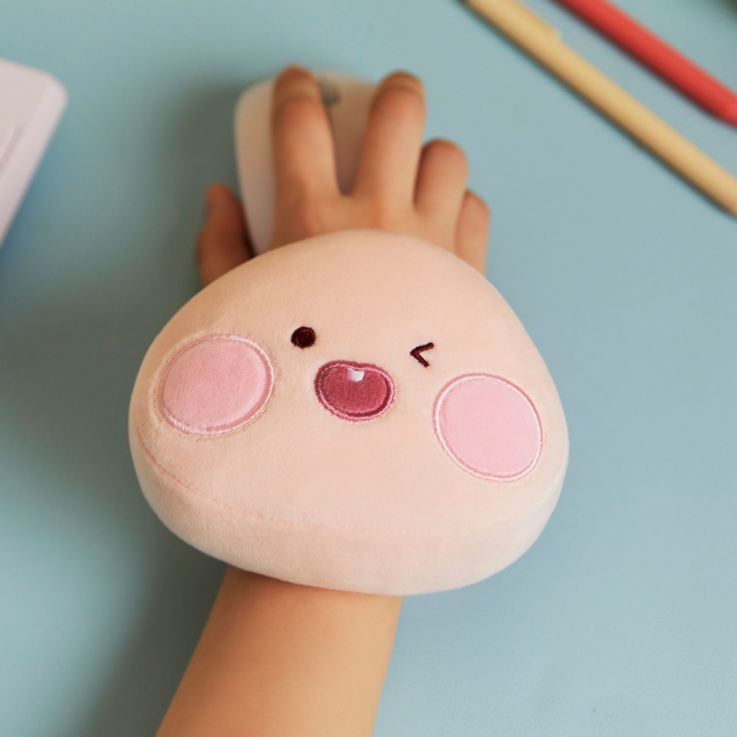 Morang Wrist Protection Cushion_Little Peach