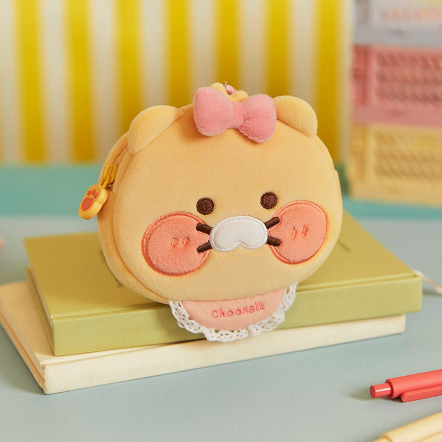 Face Reel Coin Wallet_Baby Spring Sik