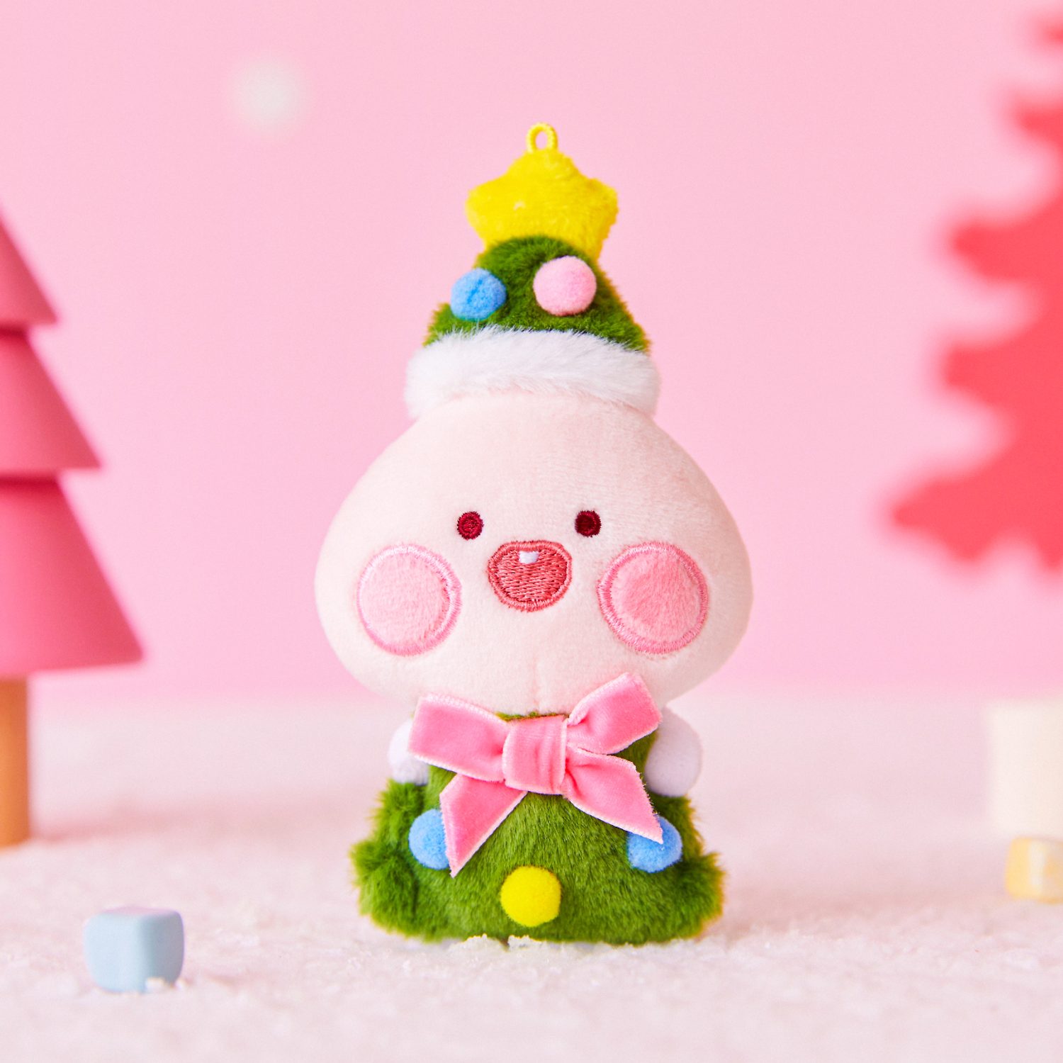 Mary Chun Christmas Tree Keying Doll_Little Peach