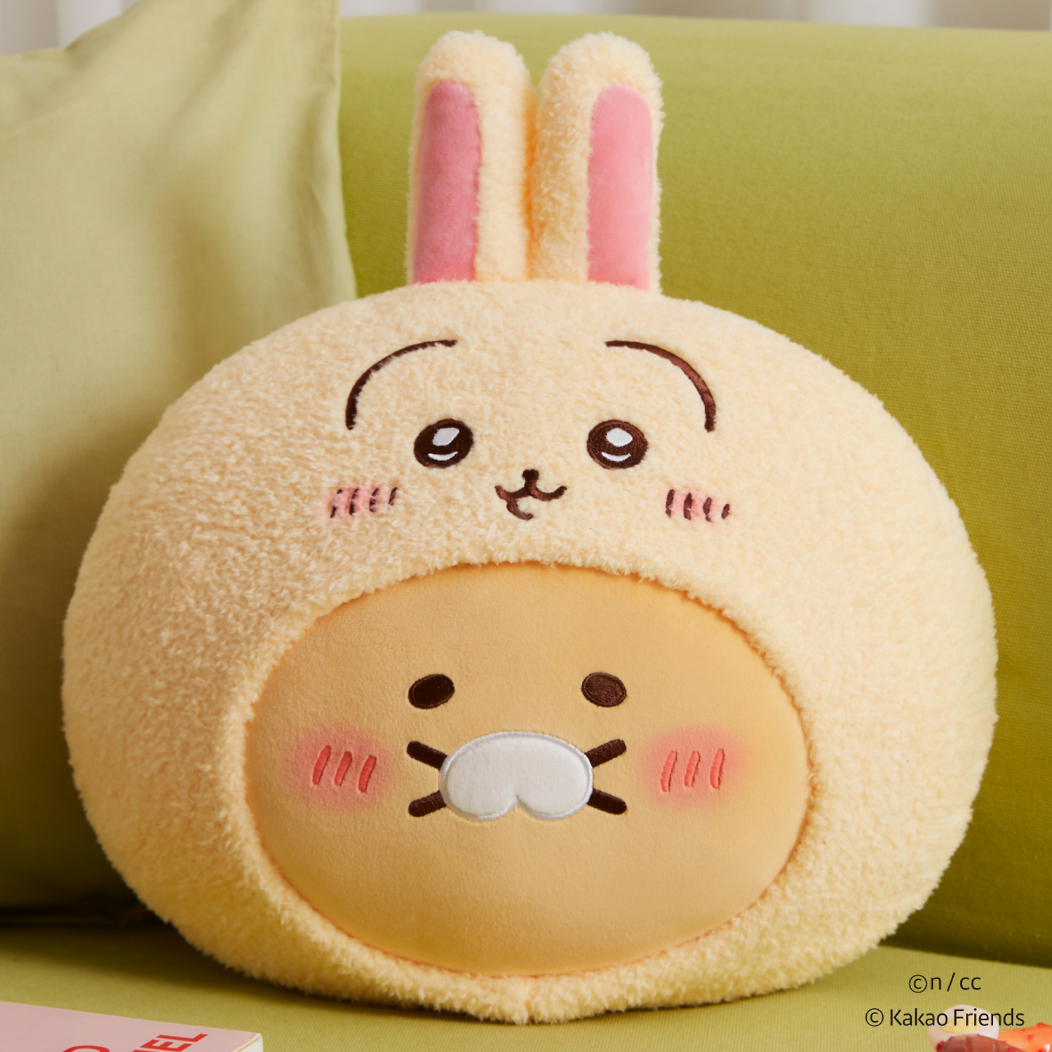 Moonlight X Kakao Friends Face Cushion Rabbit_Chunsik