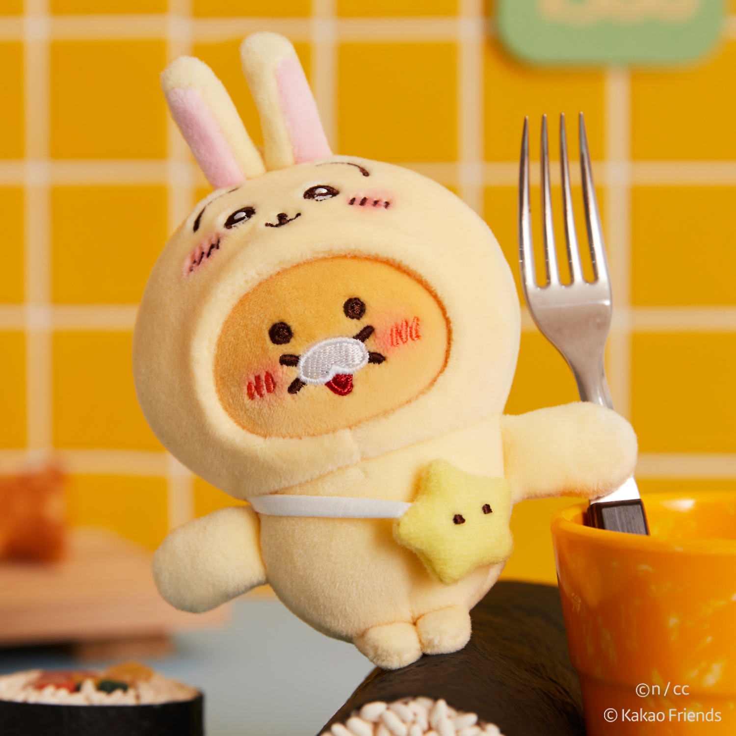 Far Far Ear X Kakao Friends Keying Doll Rabbit_ Chunsik Yi