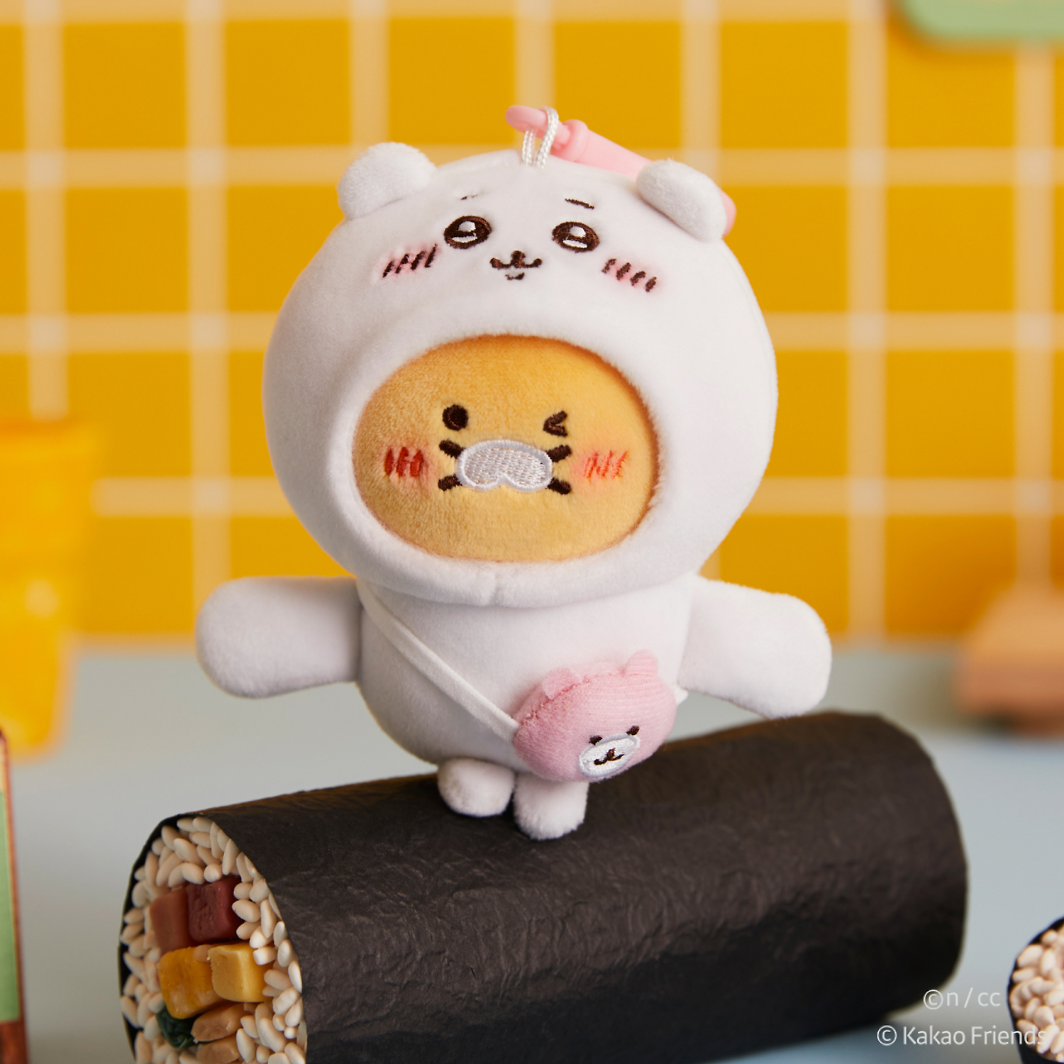 Far Far Early X Kakao Friends Key Ring Doll Chiikawa_Sunsiki