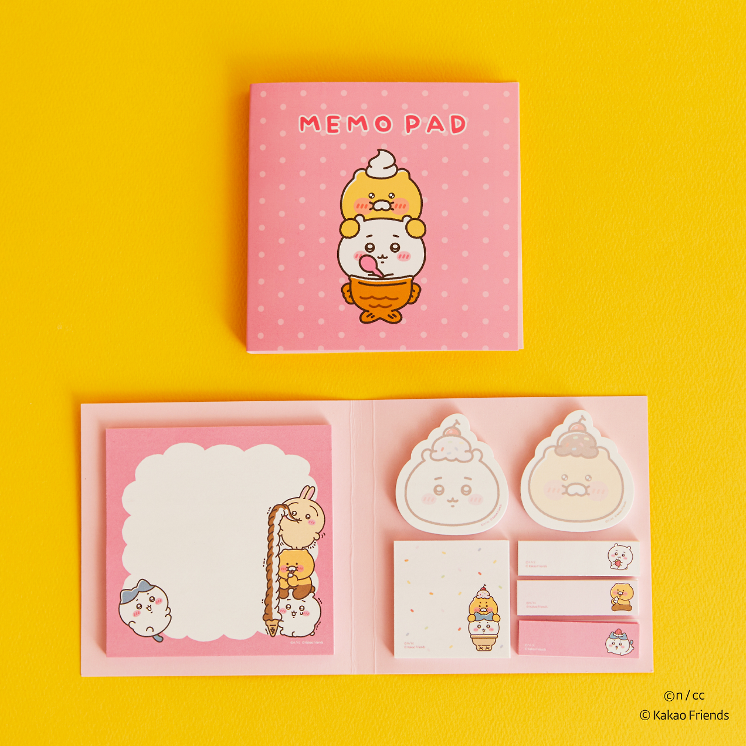 Munjak Ears X Kakao Friends Booktype Adhesive Memo Paper_Chunsik