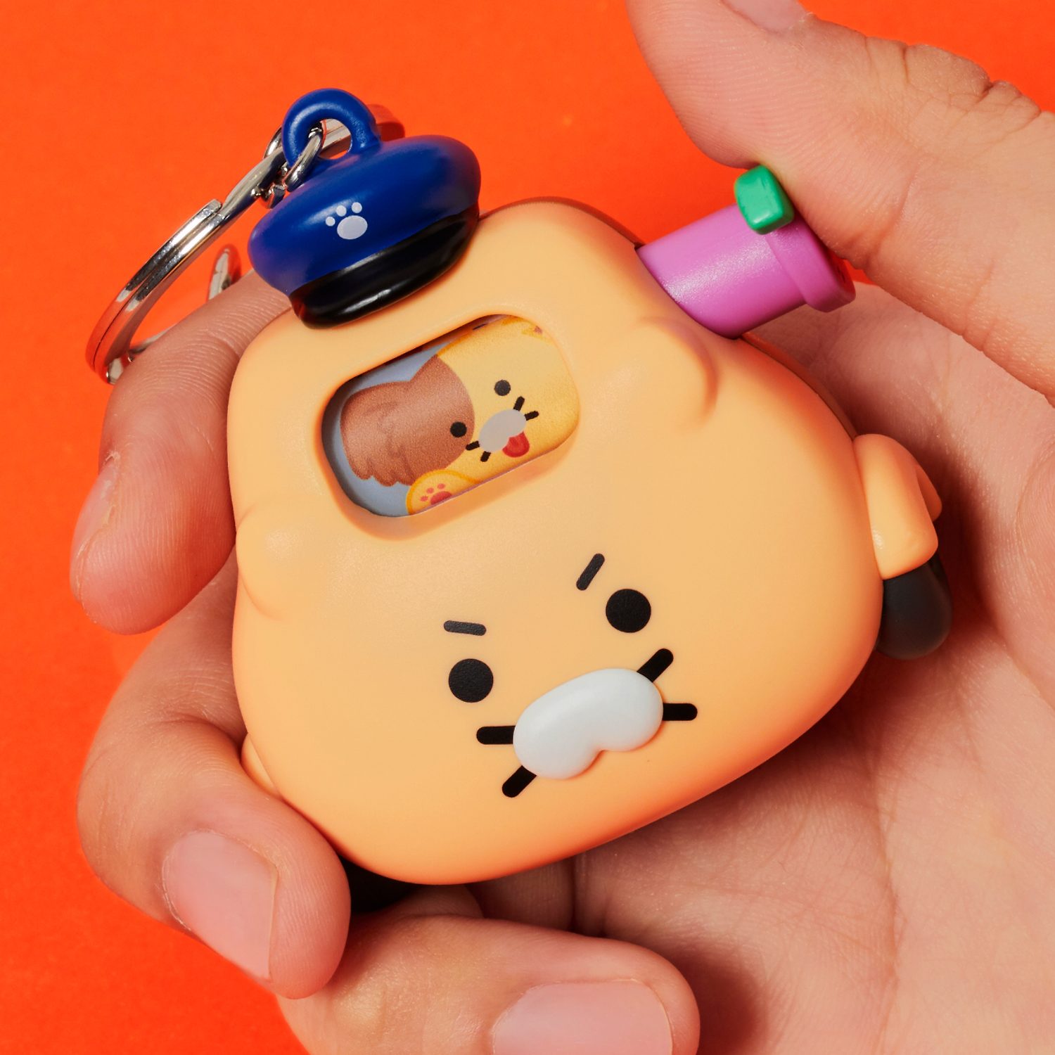 Chunsik Bus Moving Key Ring_Chunsik
