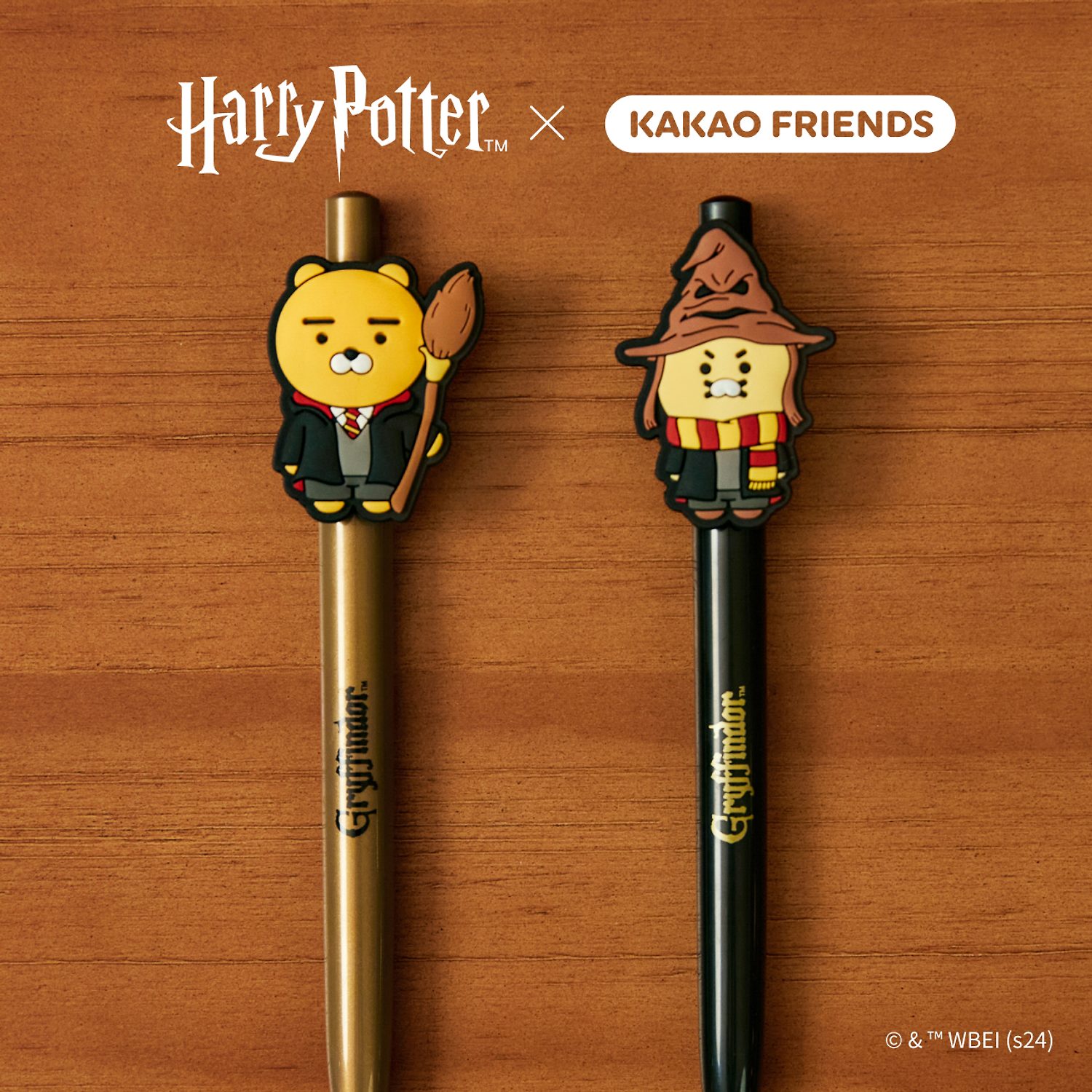 Harry Potter X Kakao Friends Gel Pens Set (2P) _Rasun