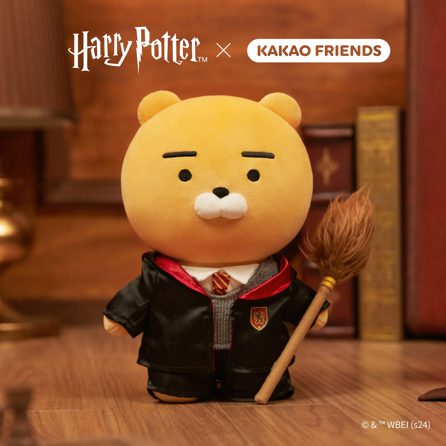 Harry Potter X Kakao Friends_Medium Doll_Ryan