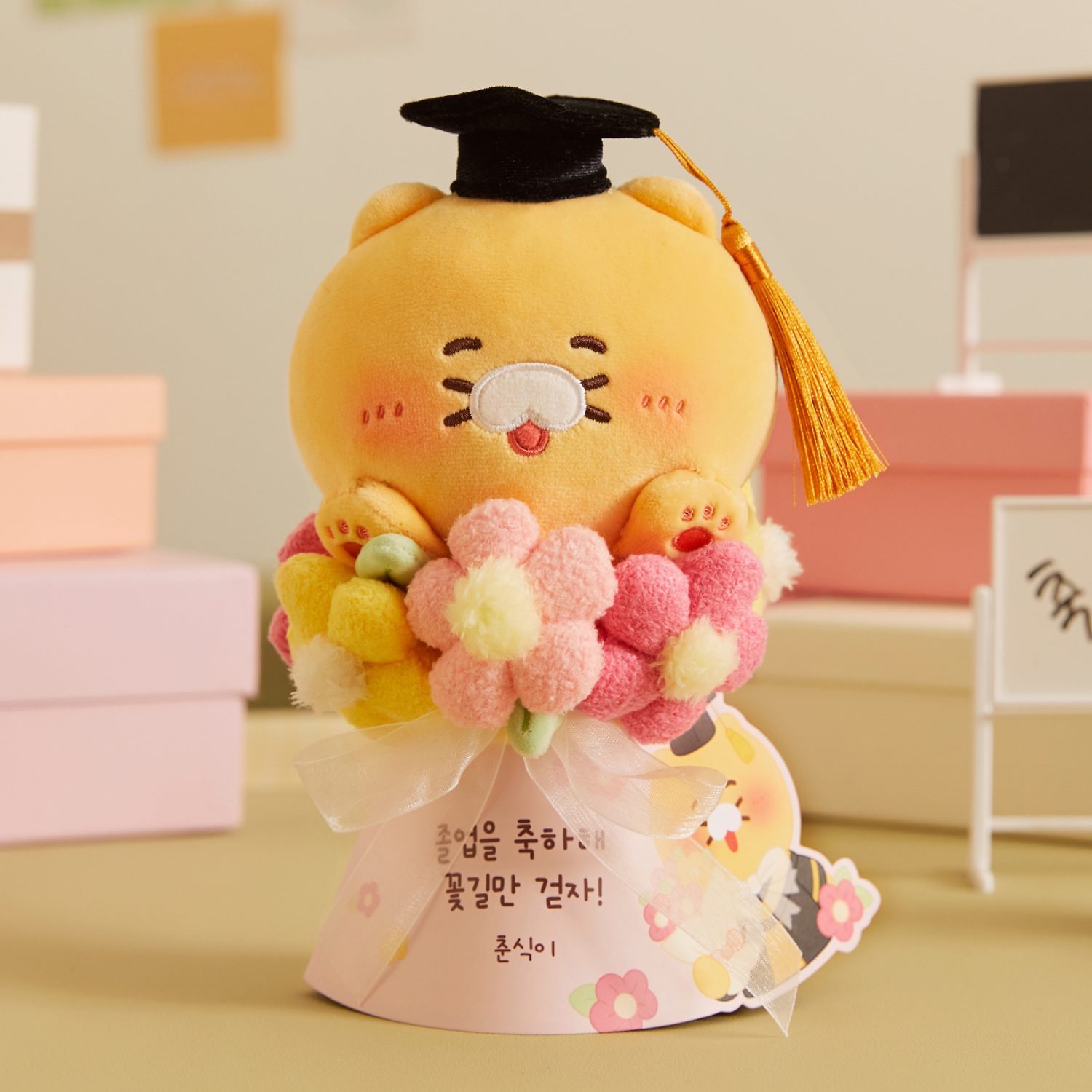 Graduation Congratulations Flower Doll_ Chunsik