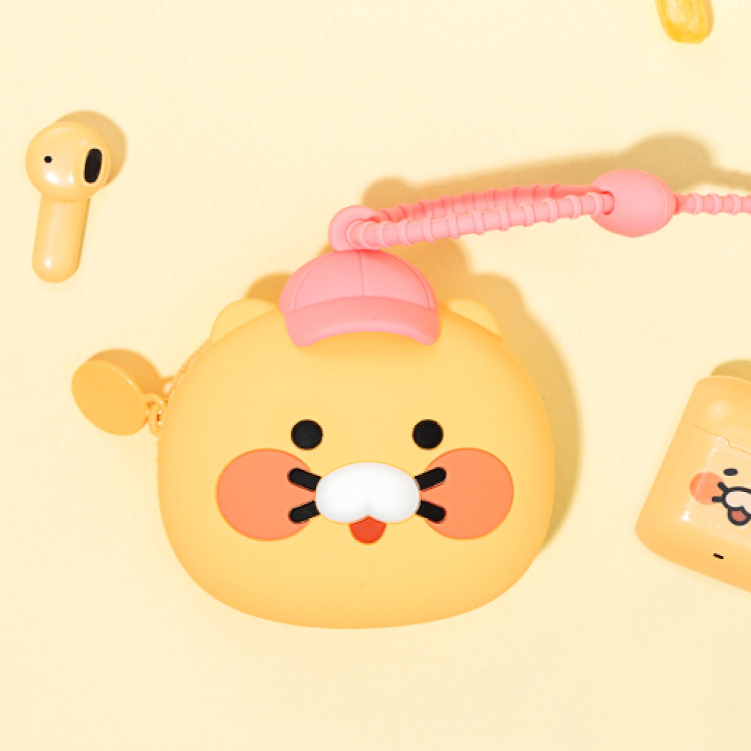 Dingle Silicone Multi Pouch_Chunsik Hat (Pink)