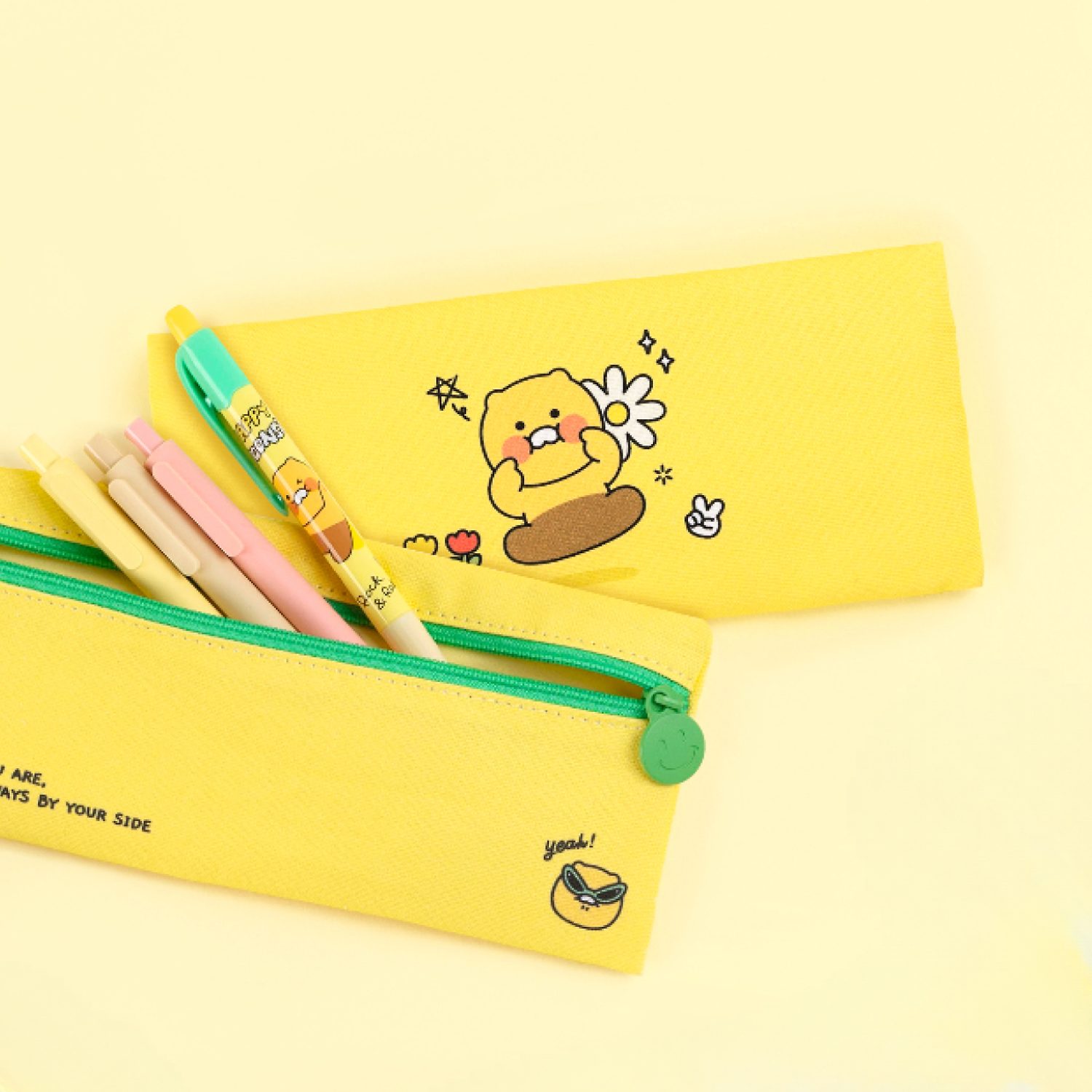 Seyi Cheese Fabric Flat Pencil Tong Spring Spring