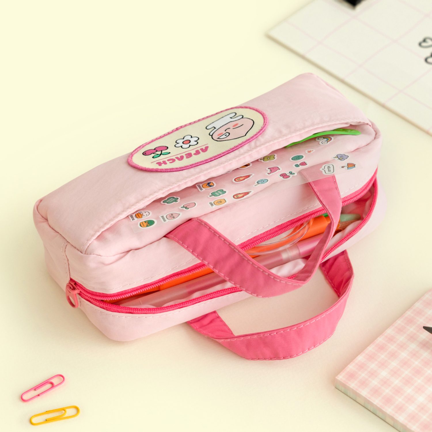 Sey cheese handle pencil case