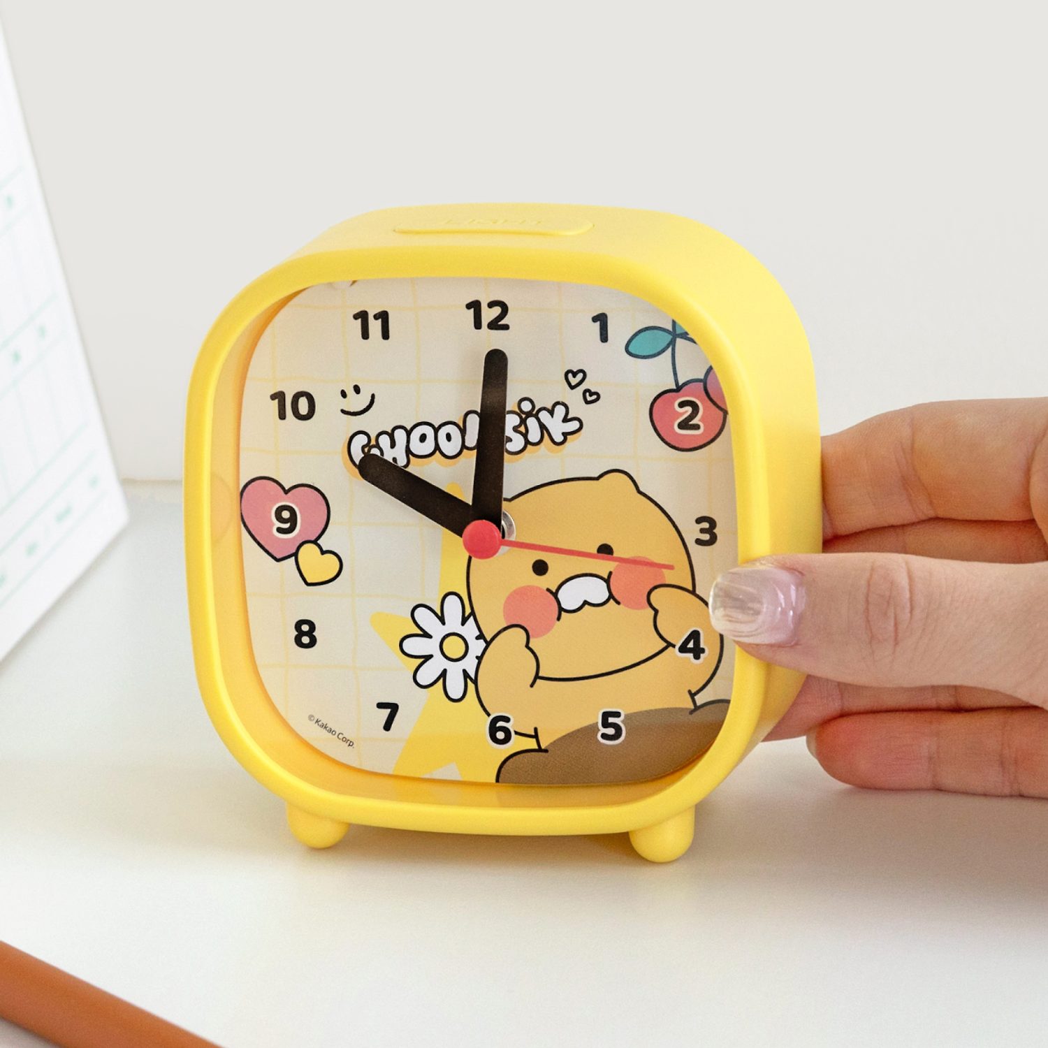 Seichi table clock spring meal