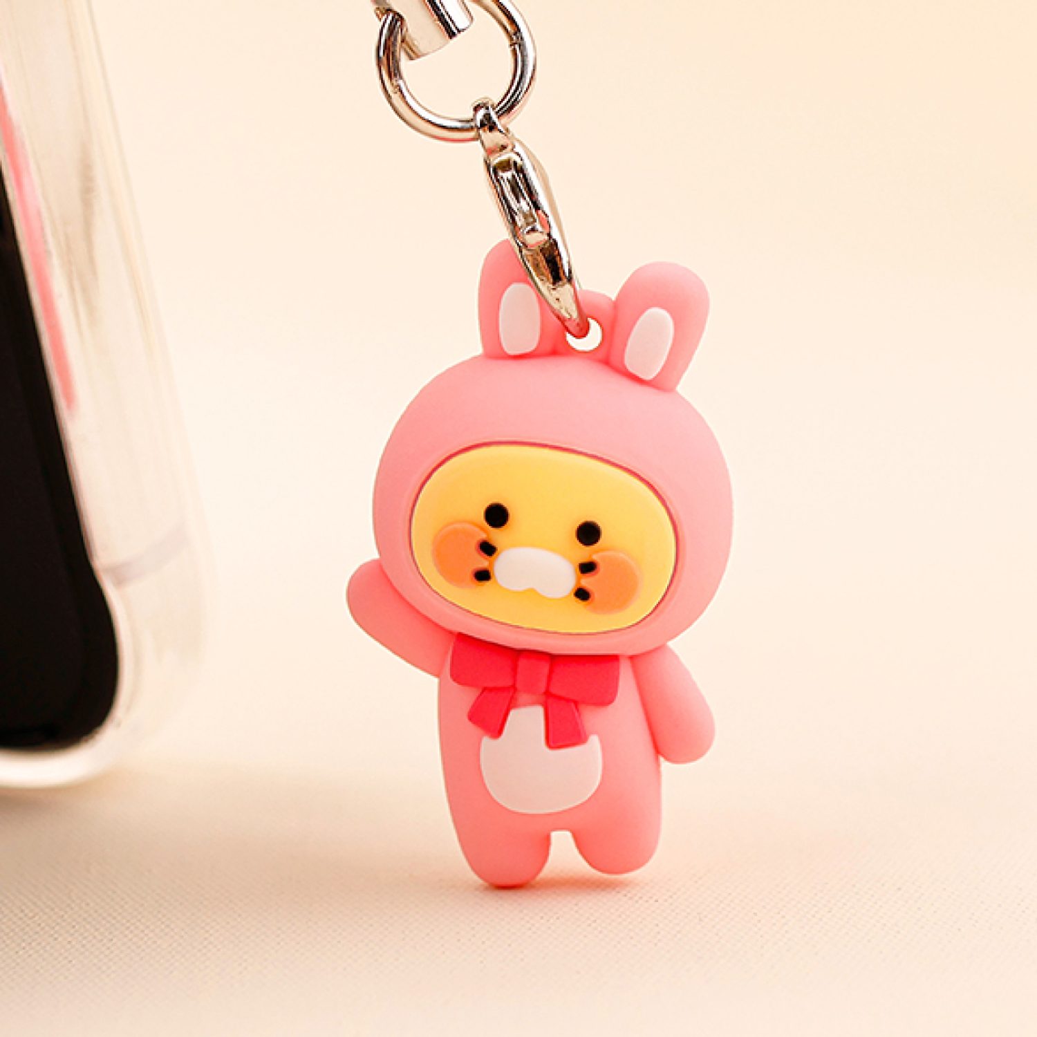 Figures Phone Keying Pink Rabbit Spring