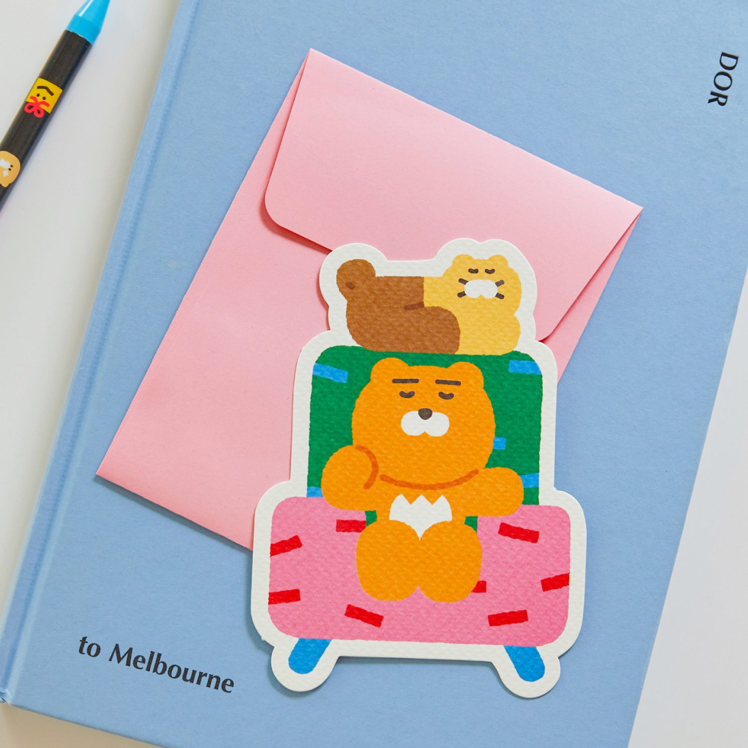 Kim Da -ye X Kakao Friends Card (sofa) _ Ryan Chunsik