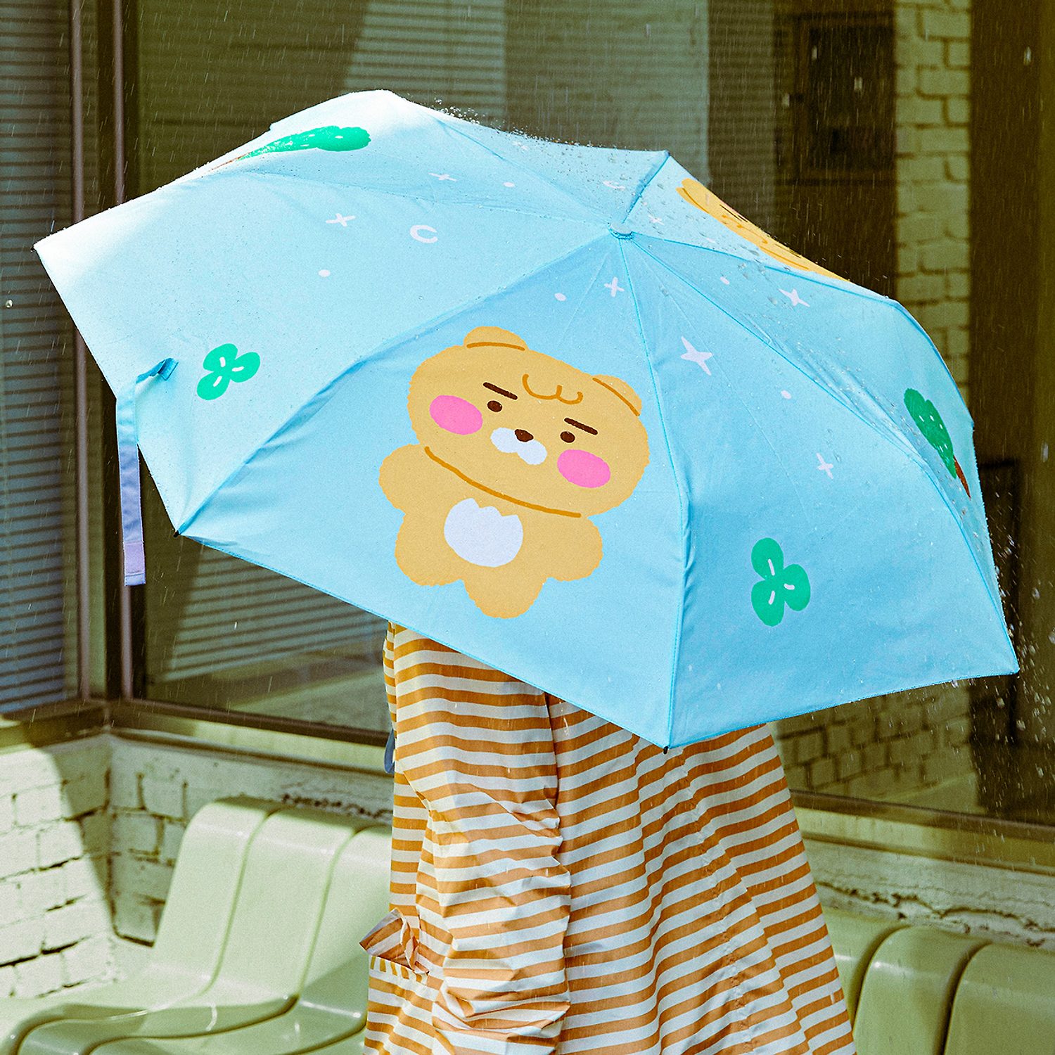 Basic 3 -stage automatic umbrella_Little Ryan