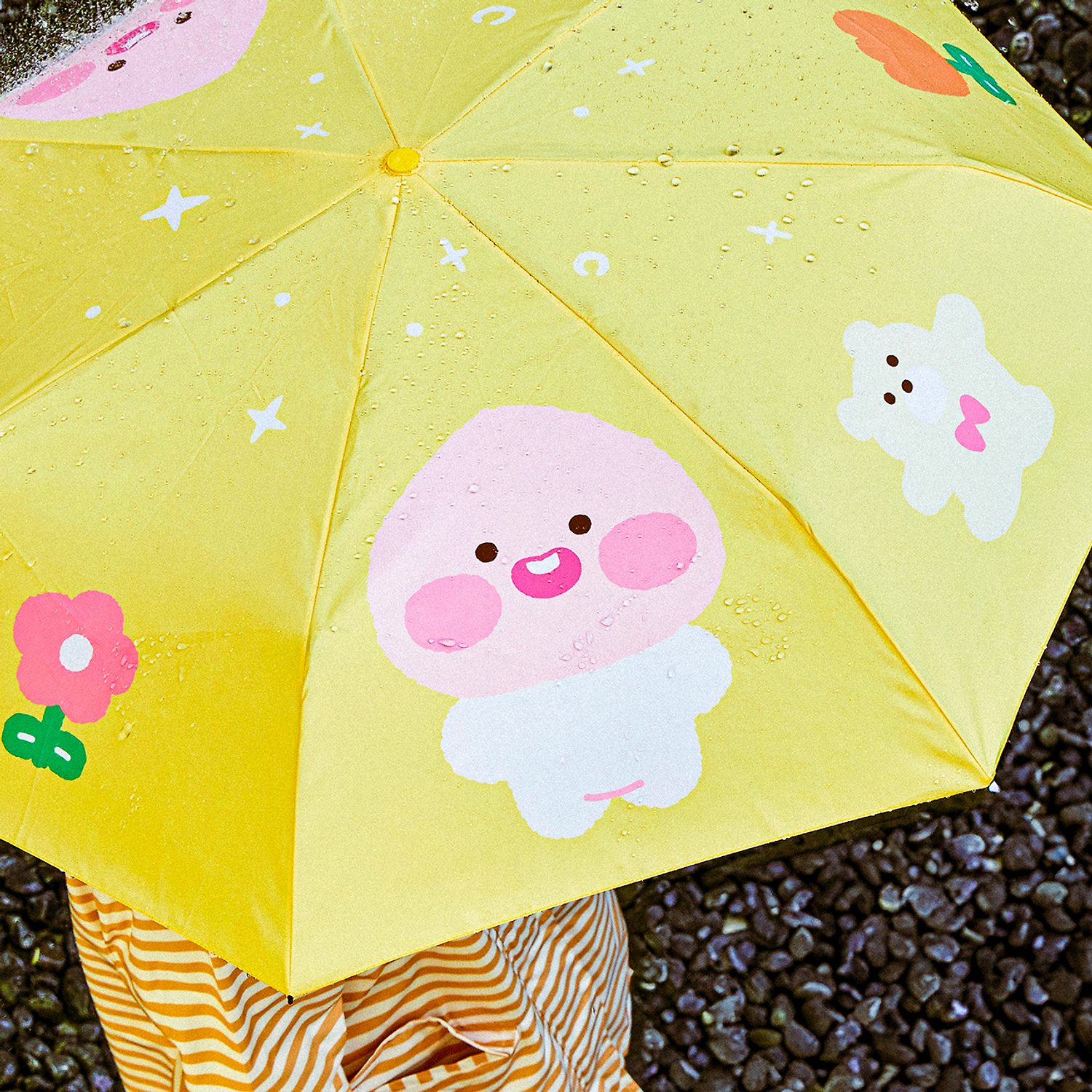 Basic 3 -stage automatic umbrella_Little Apeach
