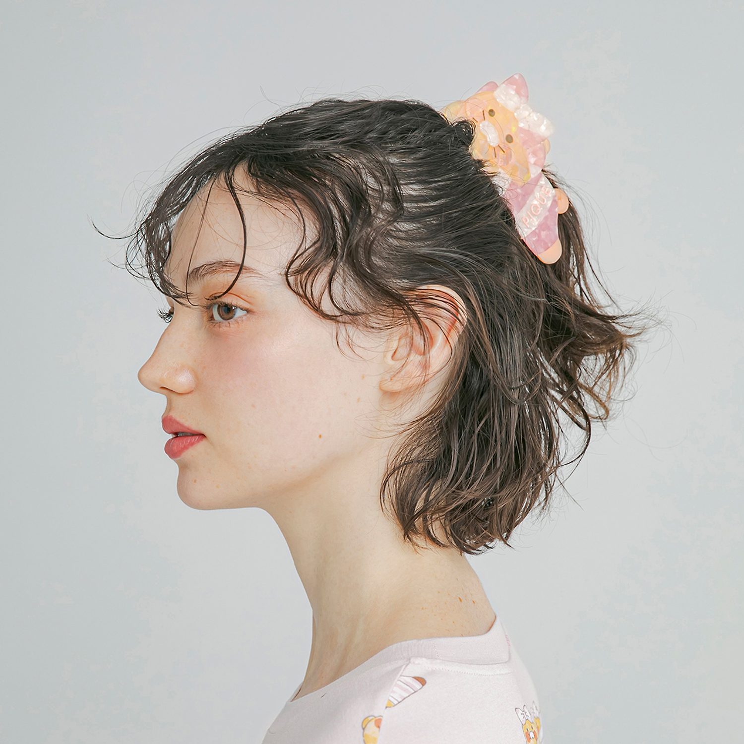 Gelato Pee Gela Spring Hair Clip Pink