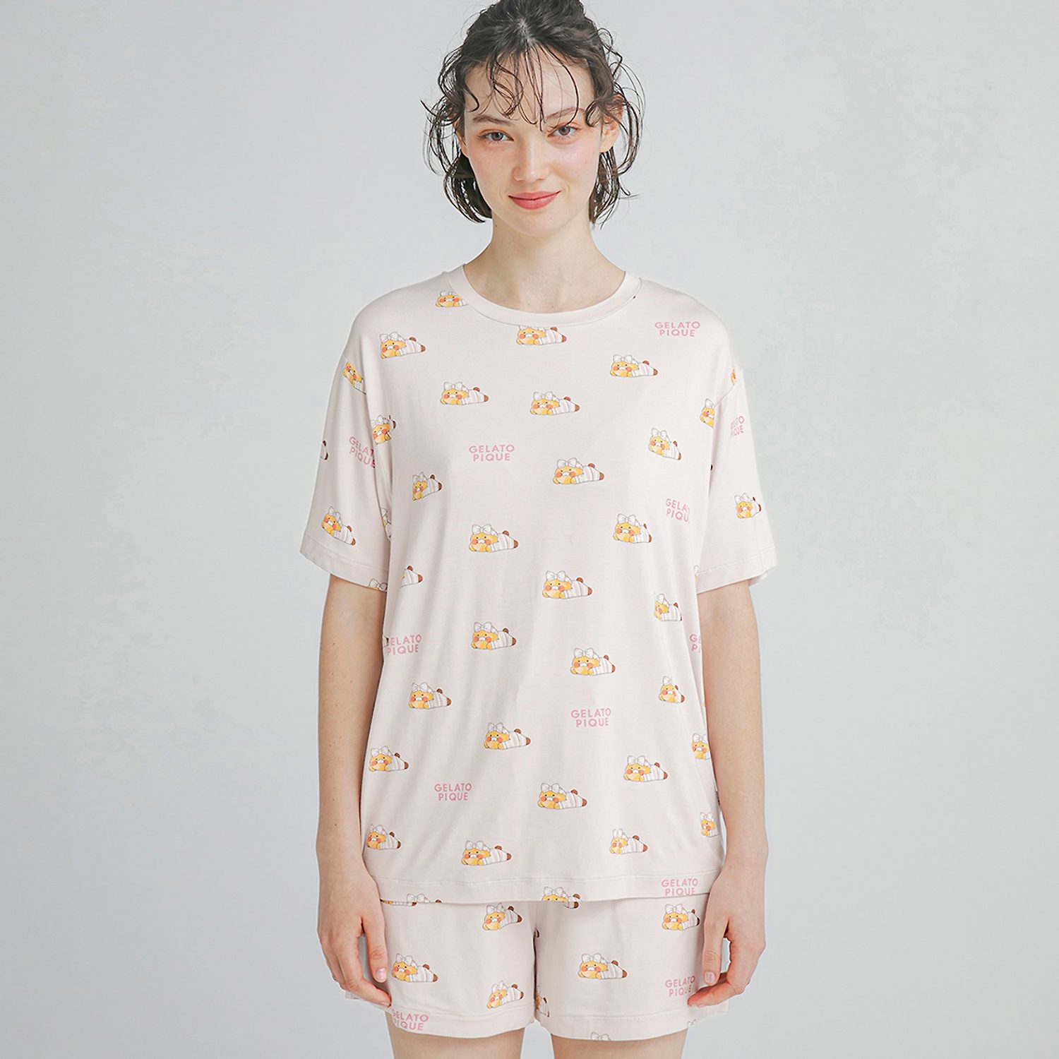 Gelato Pee Spring Siki T -shirt pink