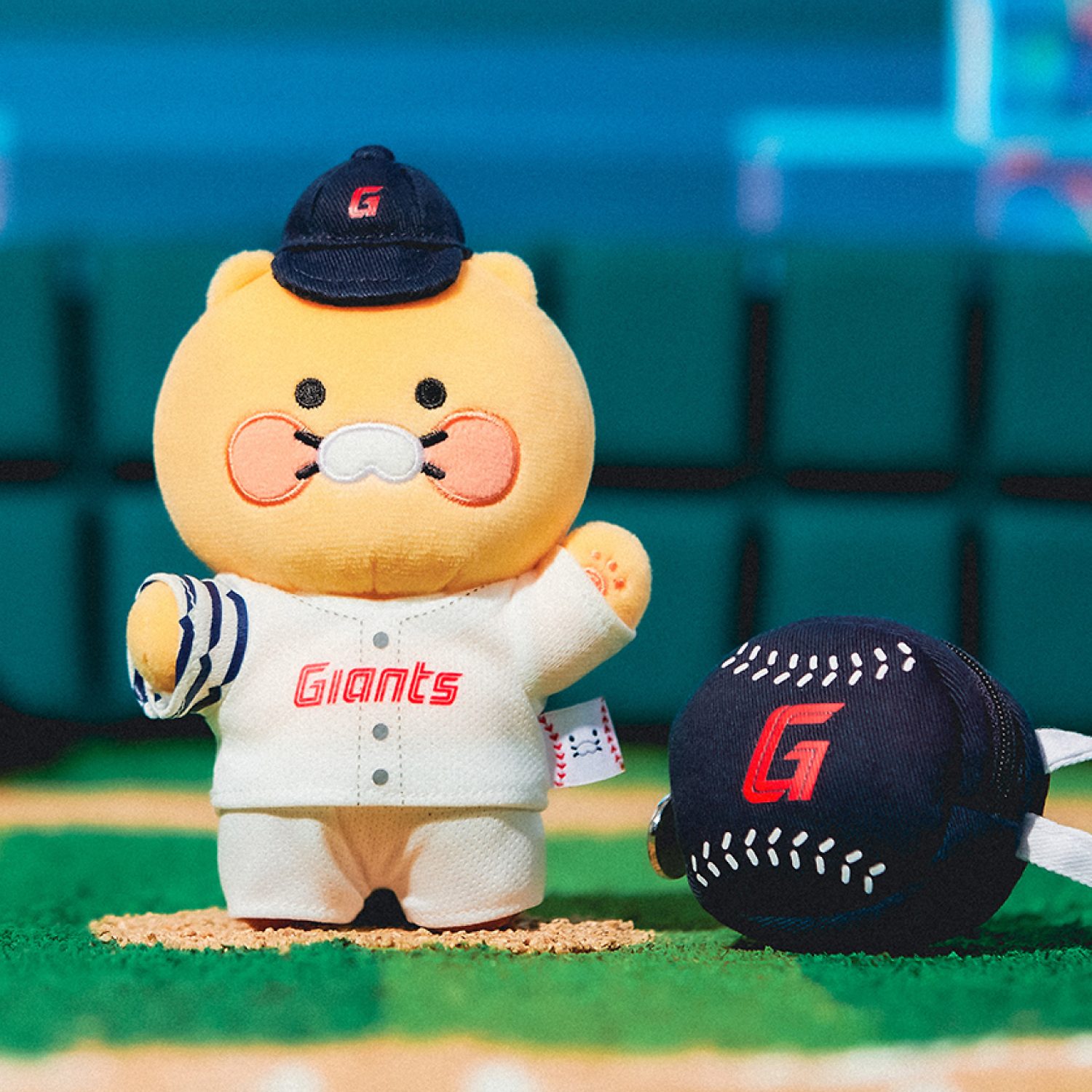 (Professional baseball team) LOTTEGiants Keyring Doll V3_ Chun-sik
