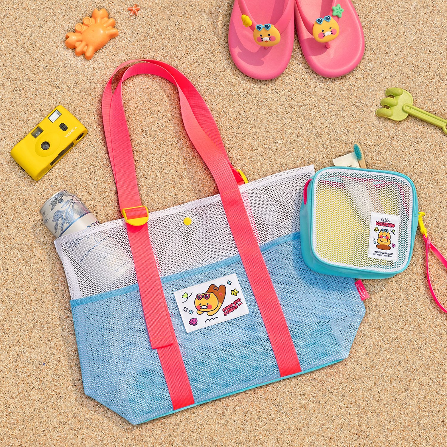 Chunsik Mesh Beach Bag