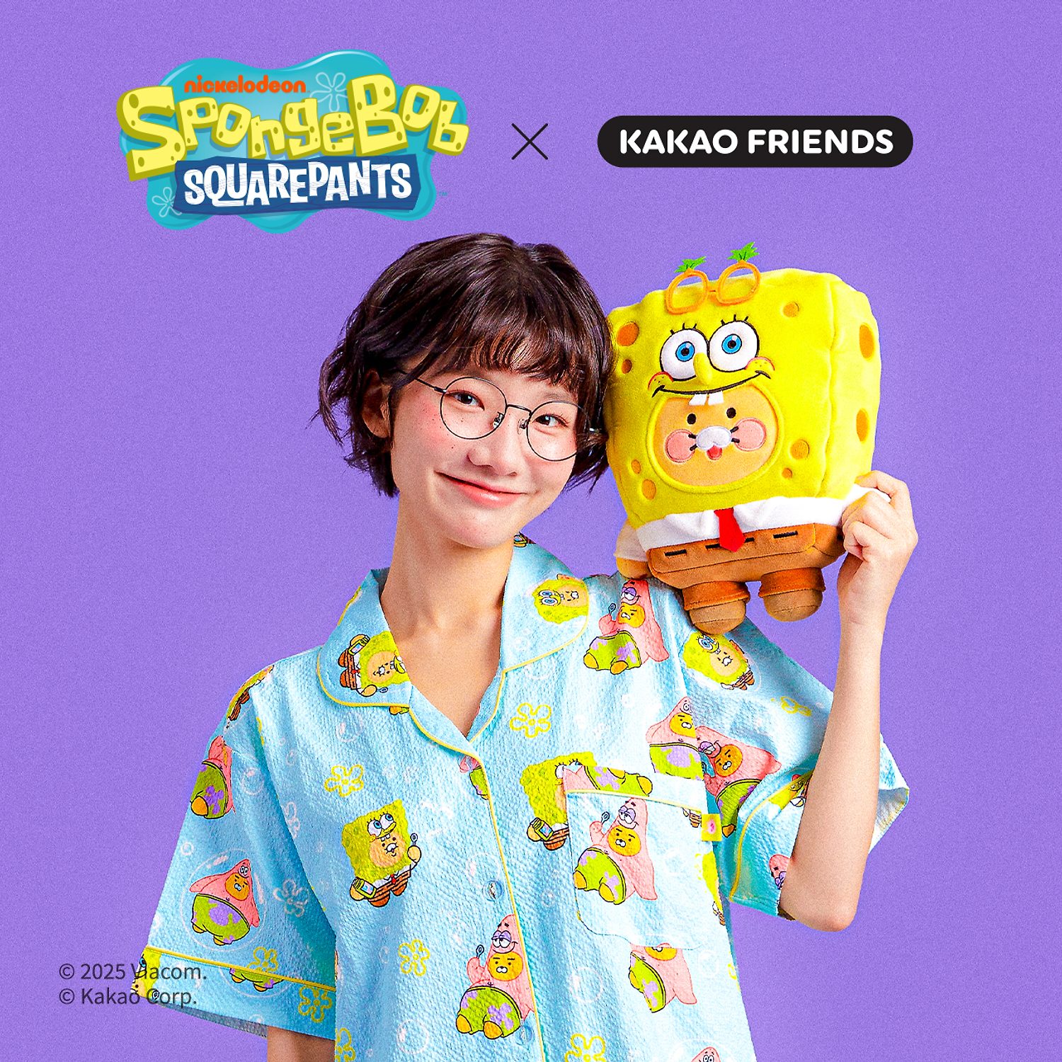 SpongeBob X Friends Cooling Pajamas Women’s_Ryan Chunsik