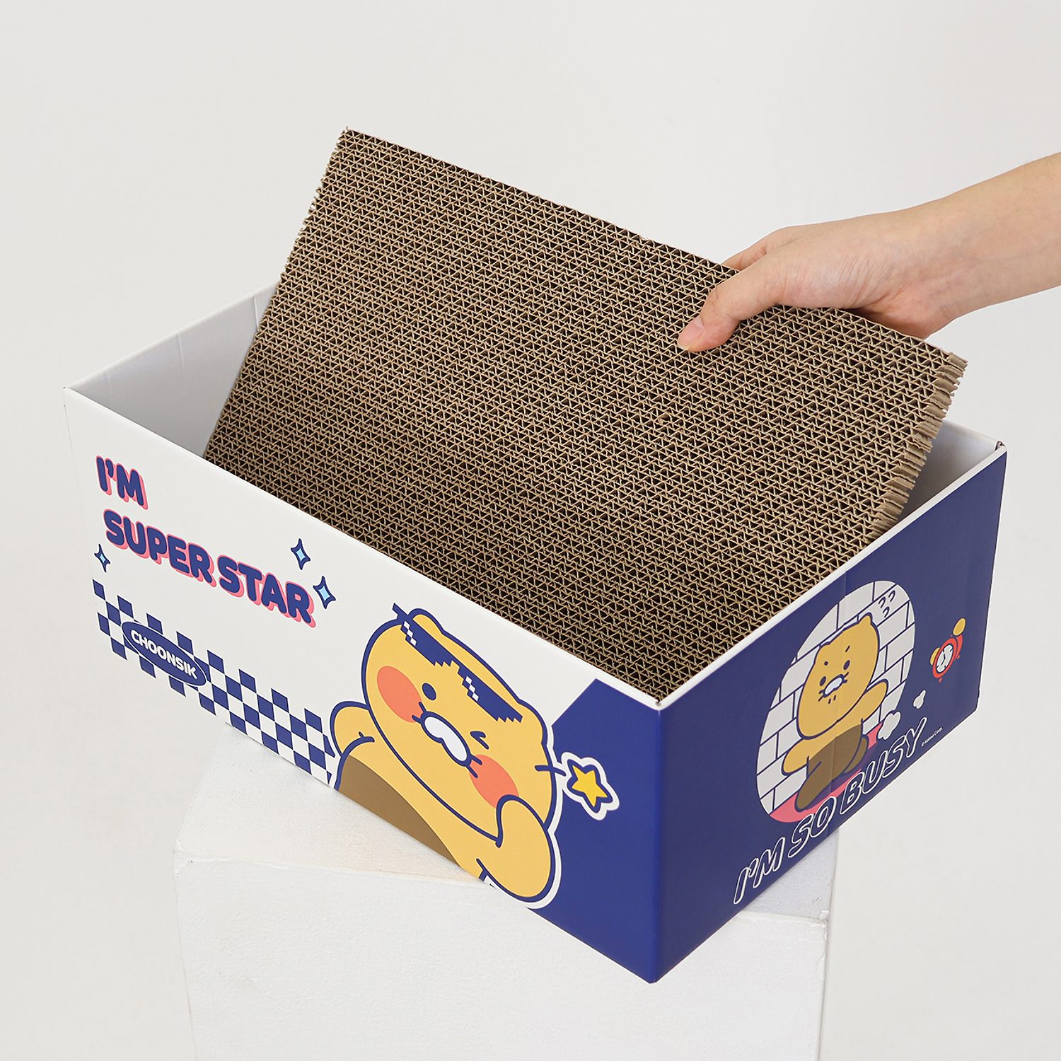 MyPet Cat Box Scratcher Superstar