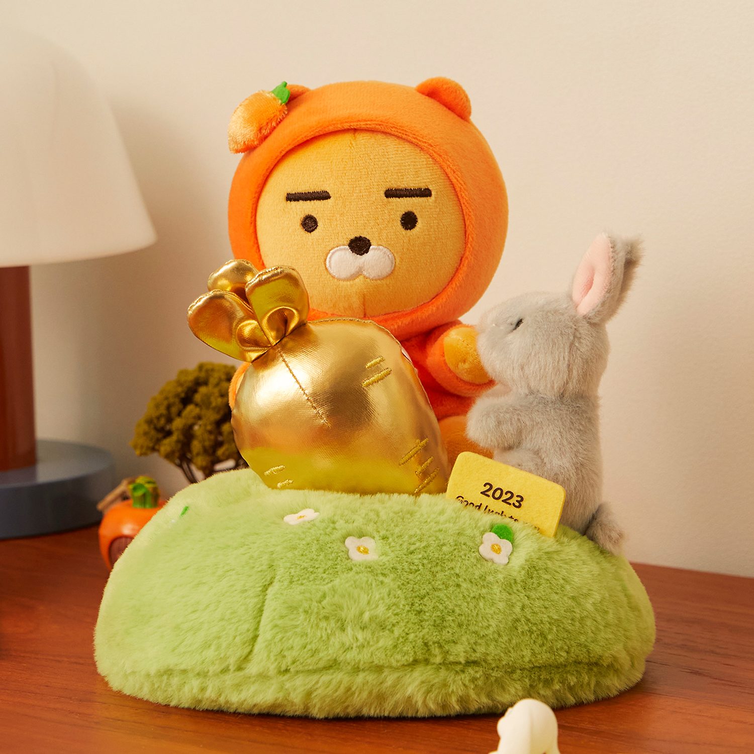 Lucky Golden Carrot Doll