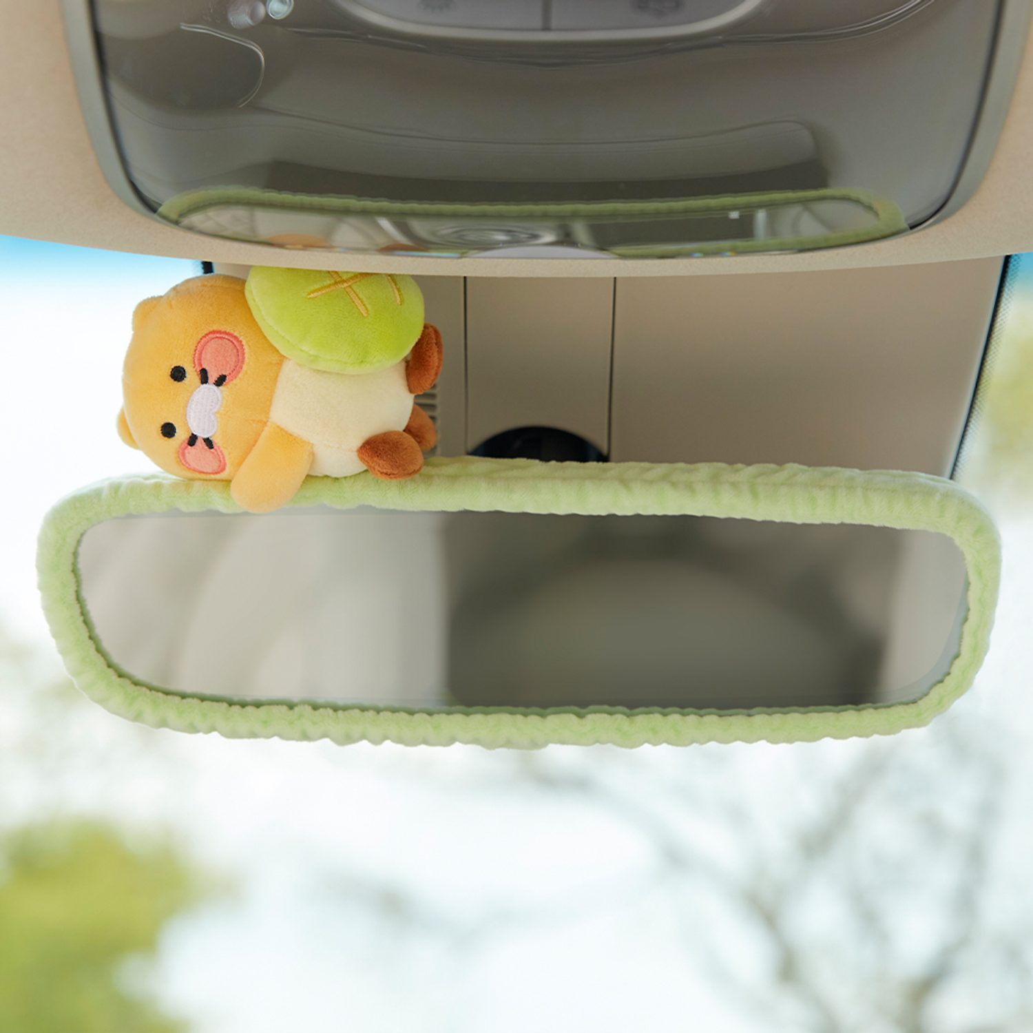 Melon Bread Turtle Rearview Mirror Cover_Chunsik