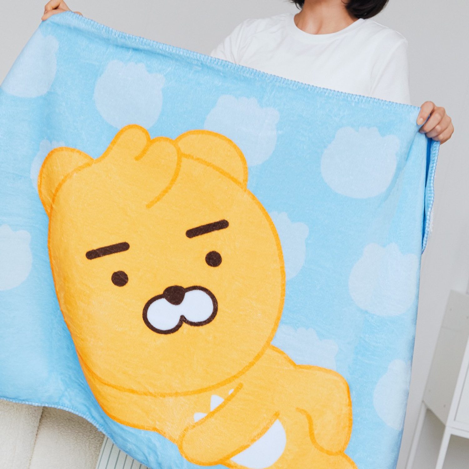 Cozy flannel blanket_Little Lion