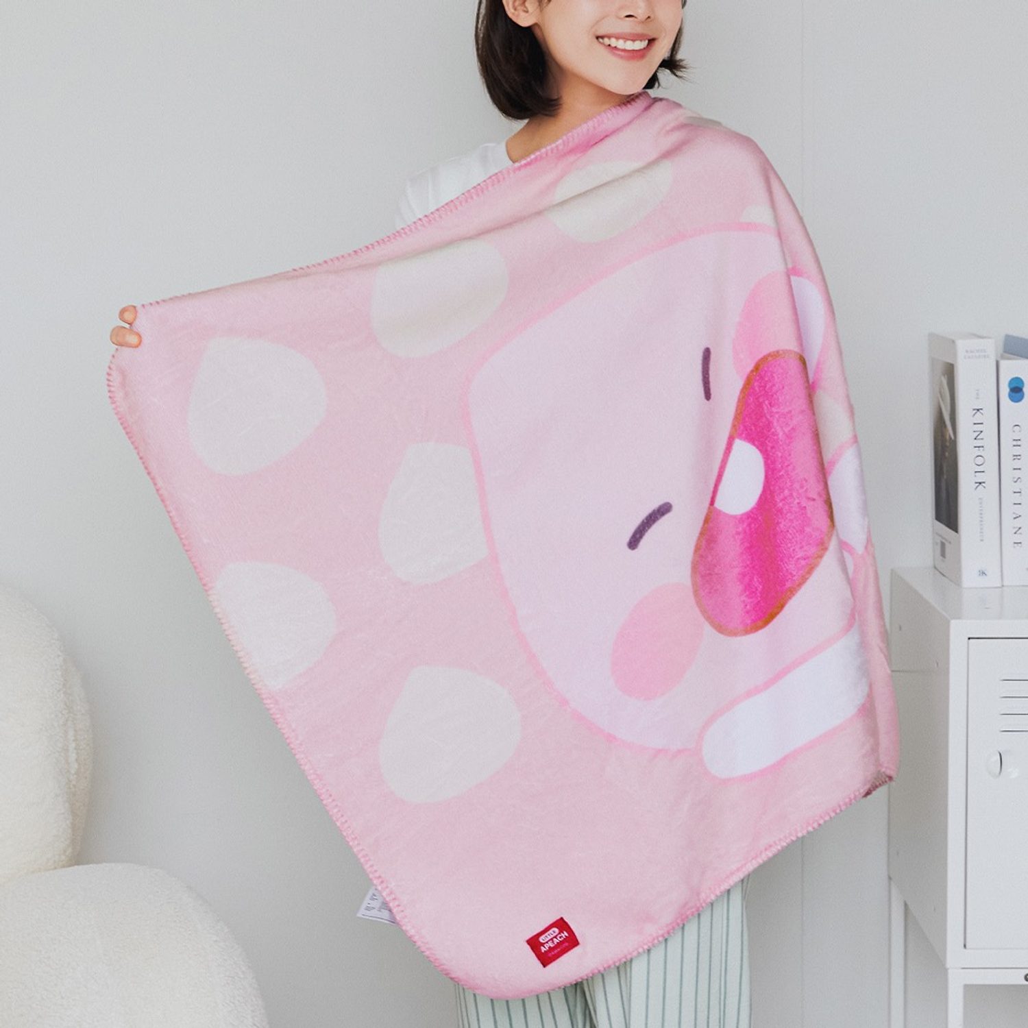 Cozy flannel blanket_Little Apitch