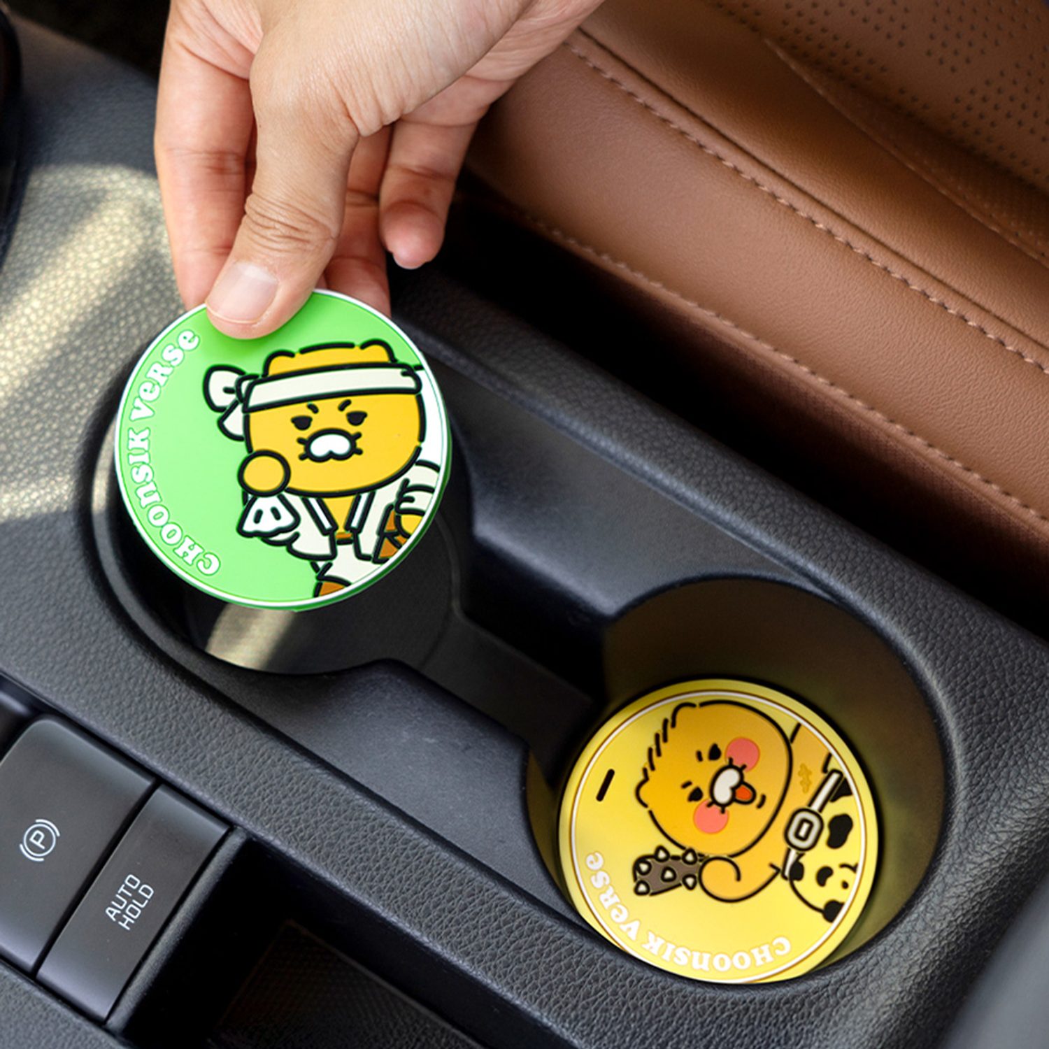 Car Pallet Cup Holder Mat_Chunnobi Nyanachi Chunsik