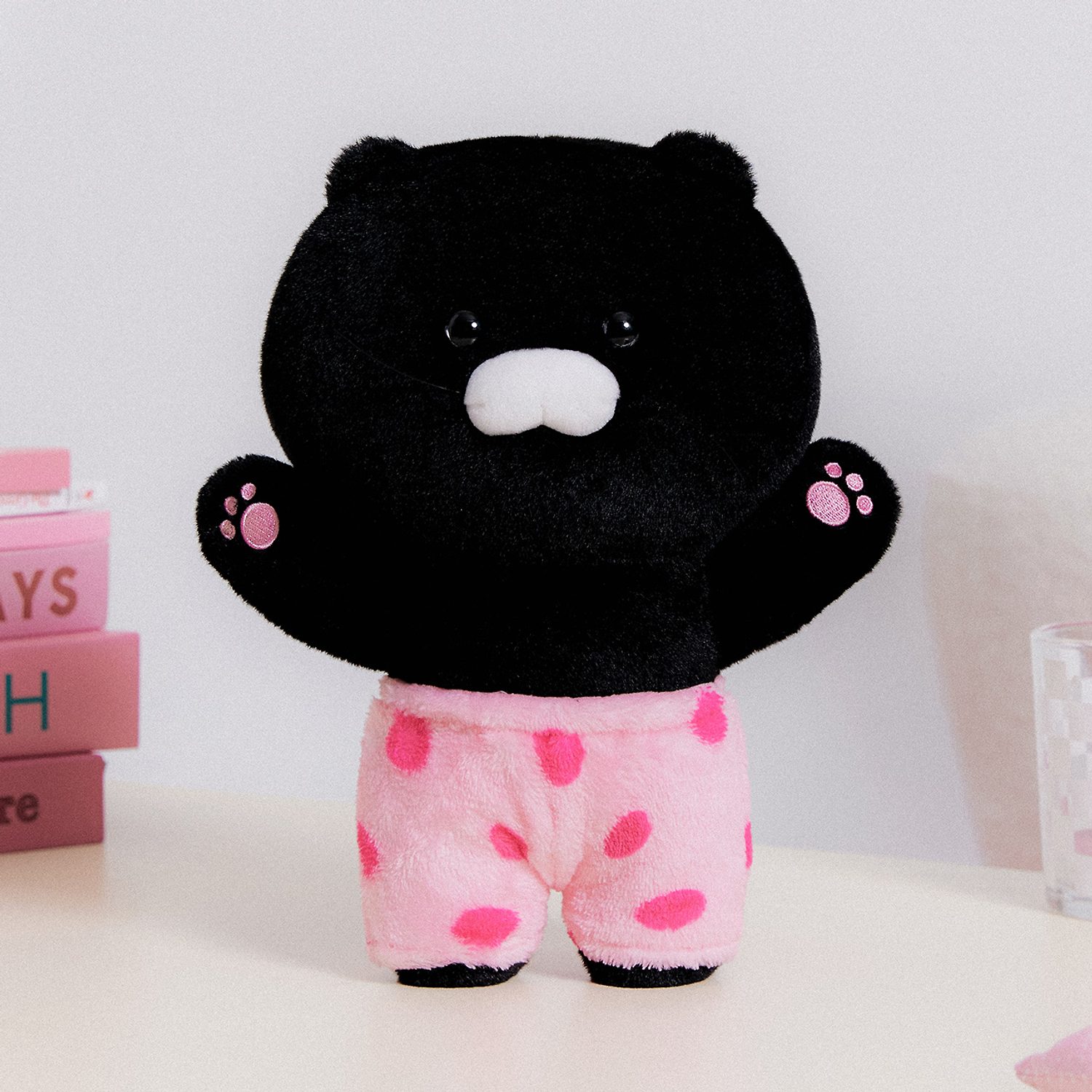 Black Chun Sleeping Pants Baby Pillow_Chun Sik Yi