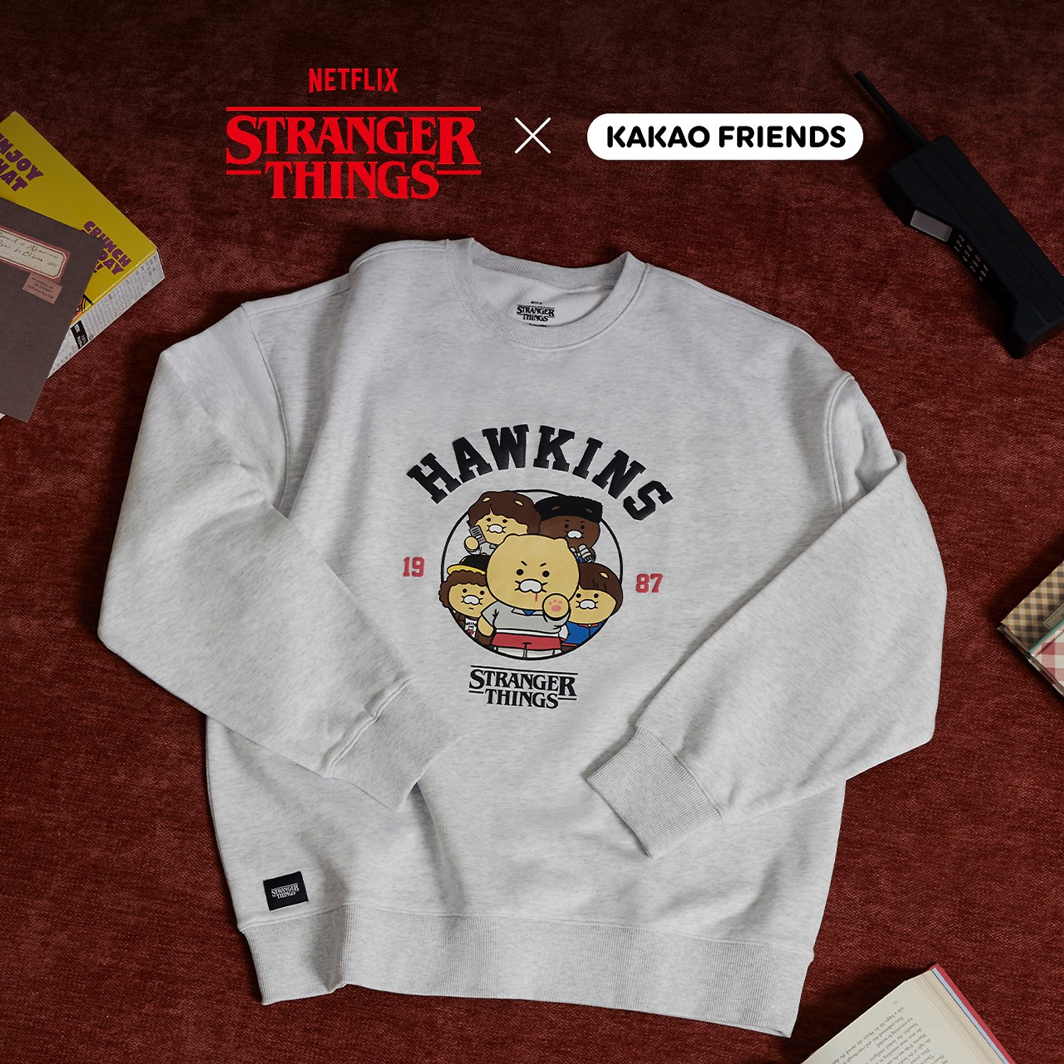 Stranger Things X Friends Sweatshirt_Chunsik