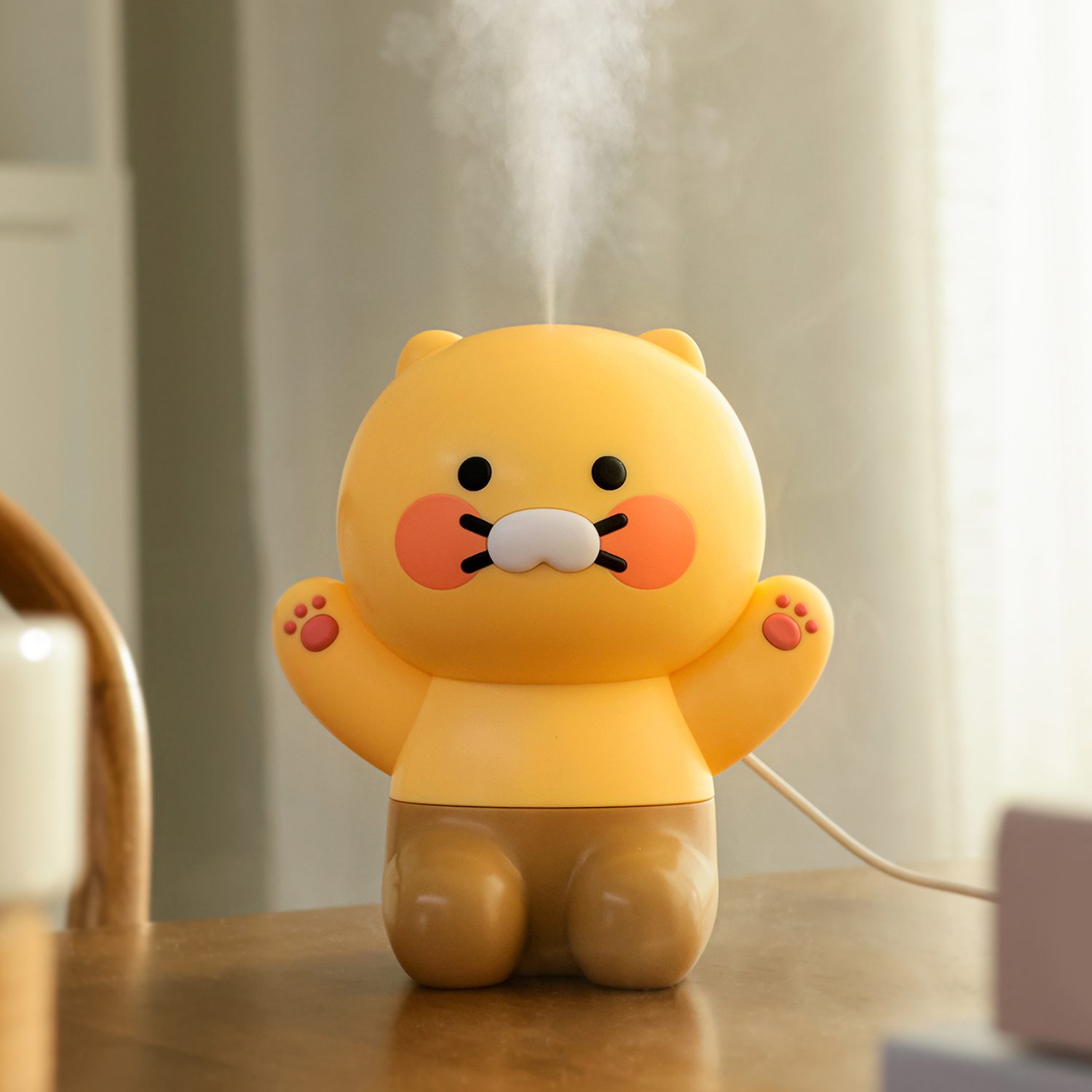 Chun-sik hugs me humidifier
