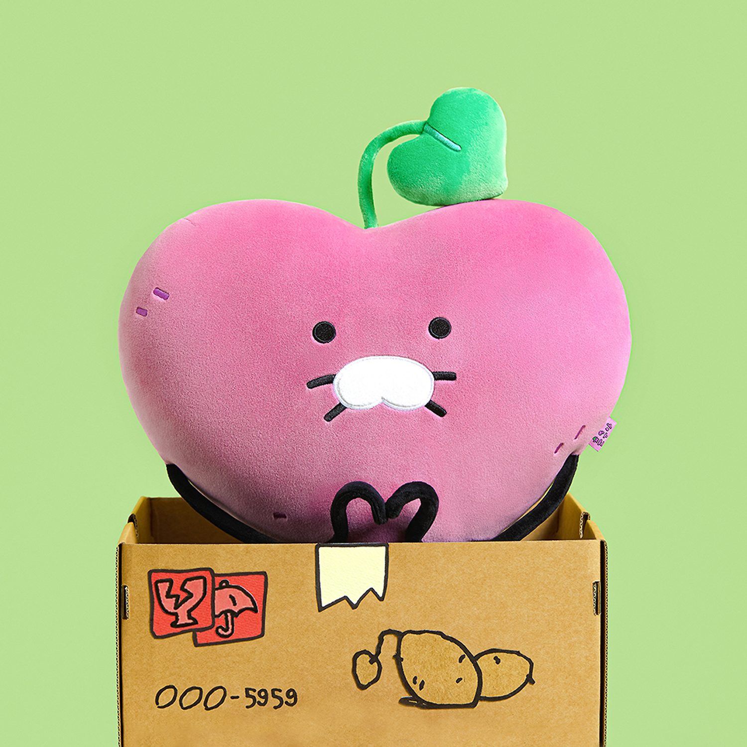 Spring Guma Heart Guma Cushion_Spring Guma