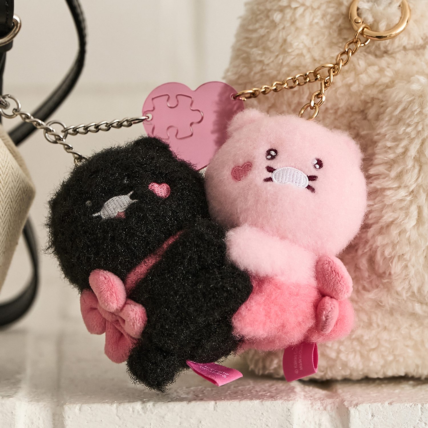 Black Chun Magnet Keyring Doll Set_Chun Shikiyi