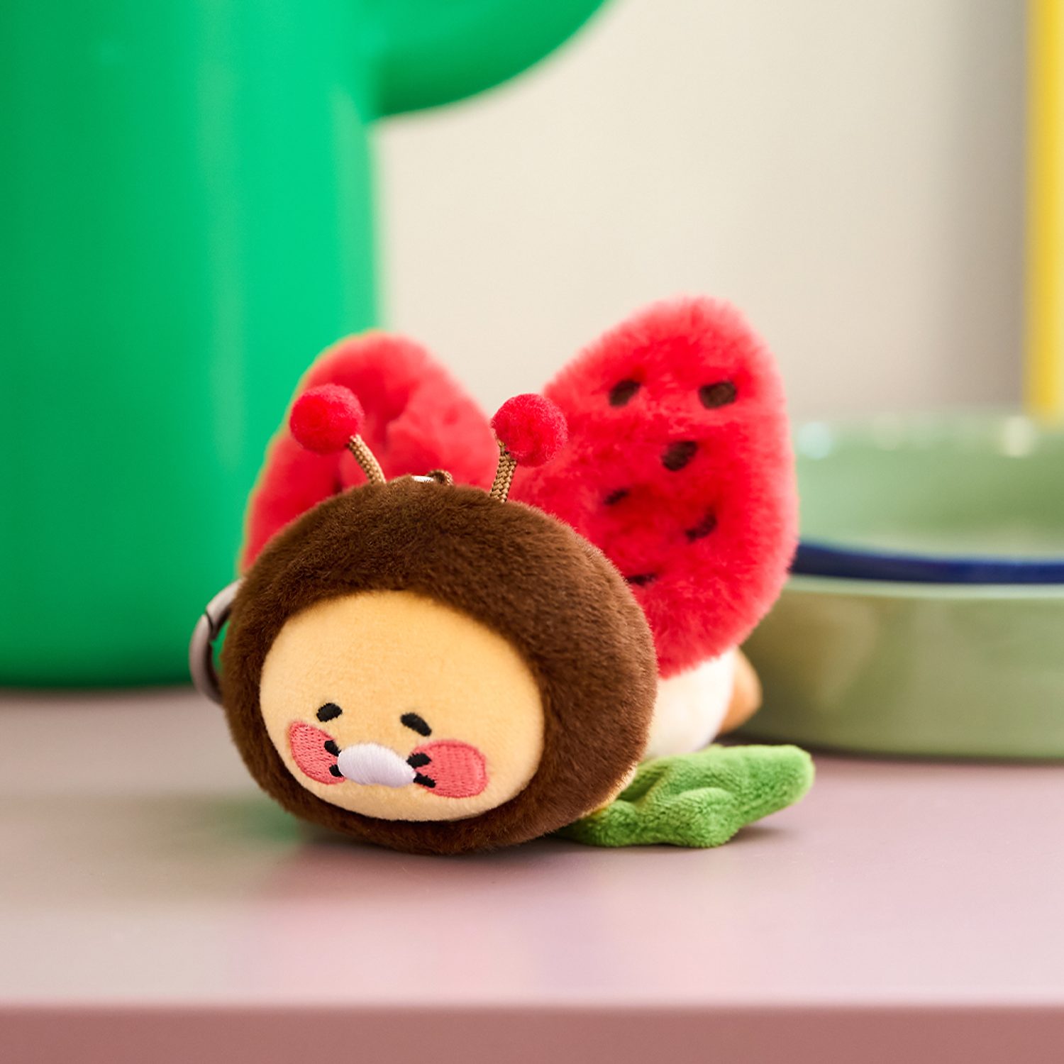 Chunworm ladybug keyring doll_Chunsik