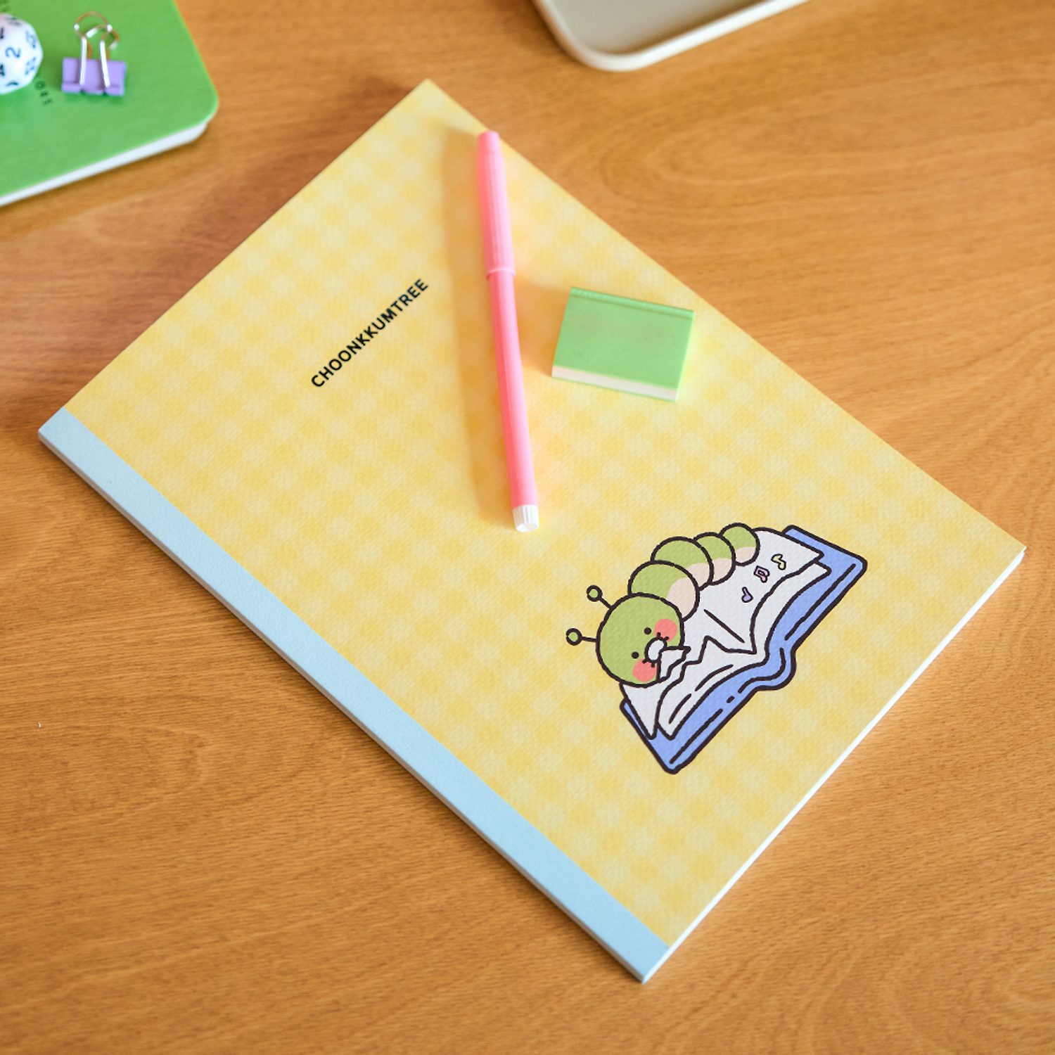 Chunwriggle Bookworm Line Note_Chunsik