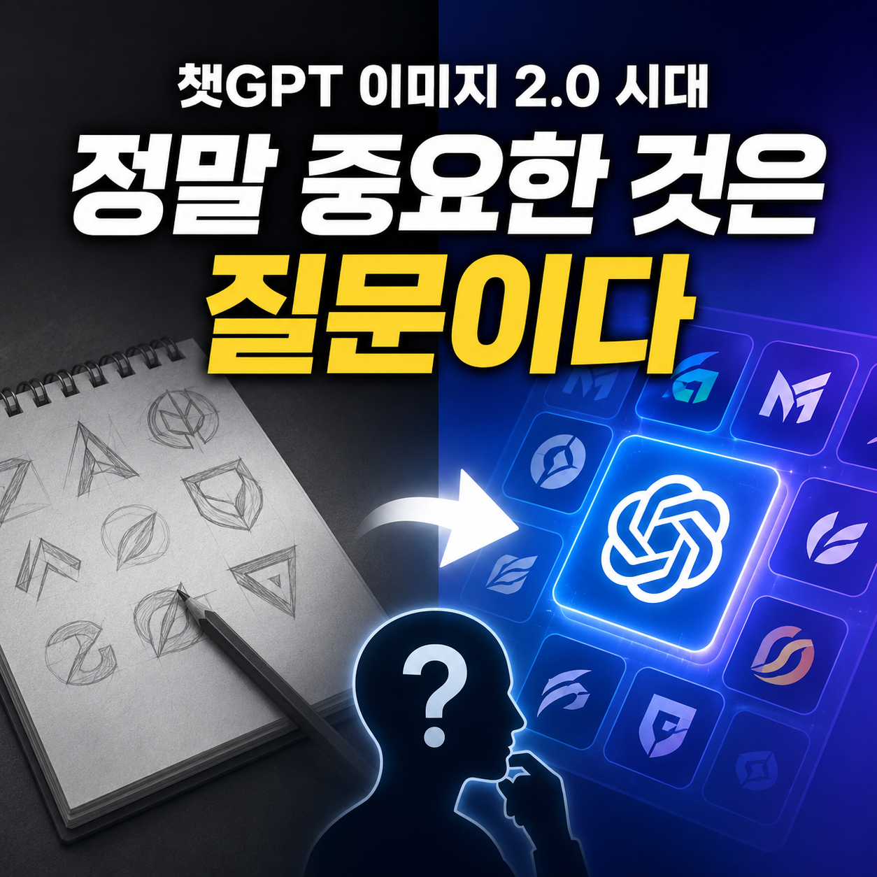 챗GPT 이미지 2.0 시대 정말 중요한 것은 질문이다 - 생성형 인공지능(AI)으로 빠르고 다양하게 디자인할 수 있는 시대 — 기업강사 은종성 입니다 (브런치)