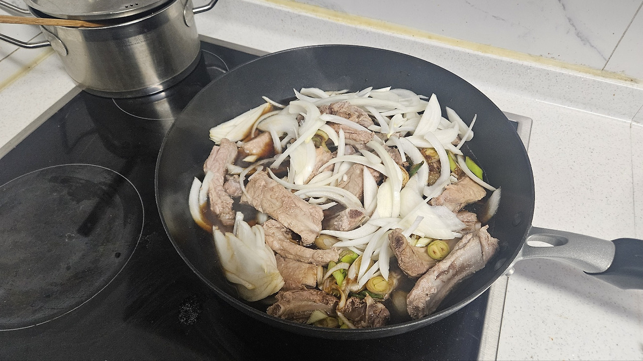 통 등갈비 고기만(대)